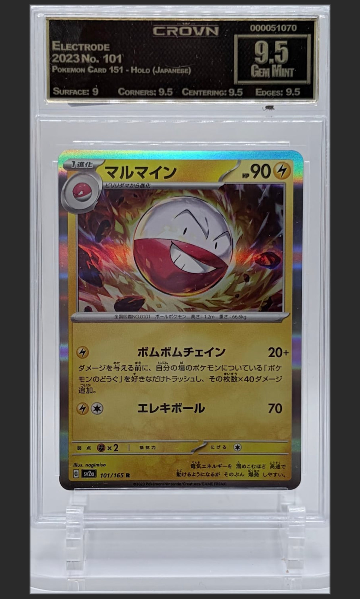 Electrode 101 certified slab