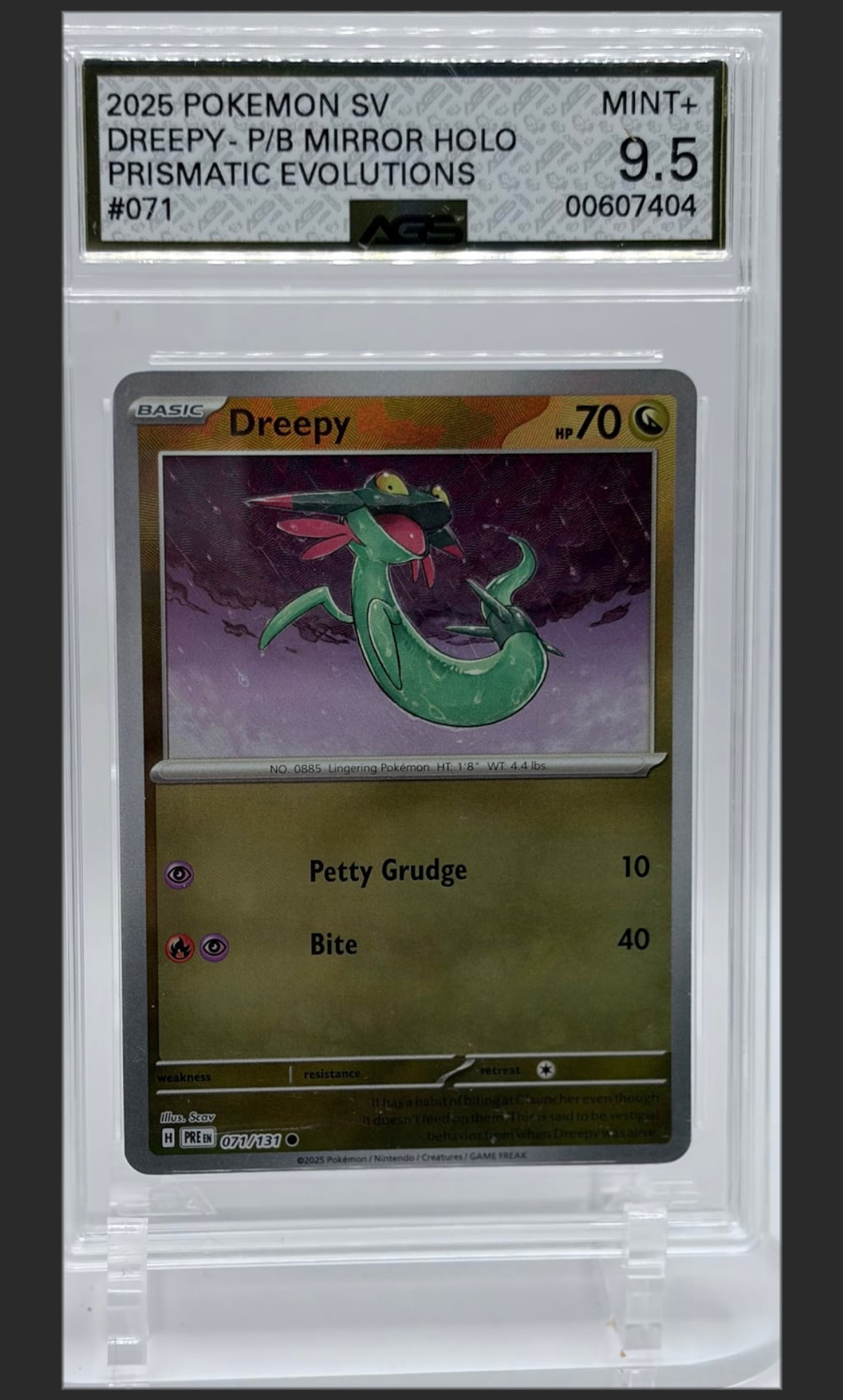Dreepy 071 certified slab