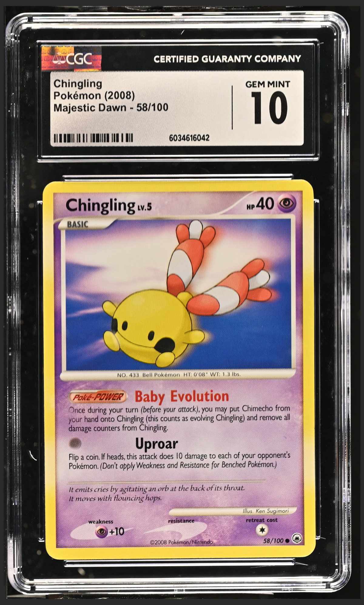 Chingling 58/100 certified slab