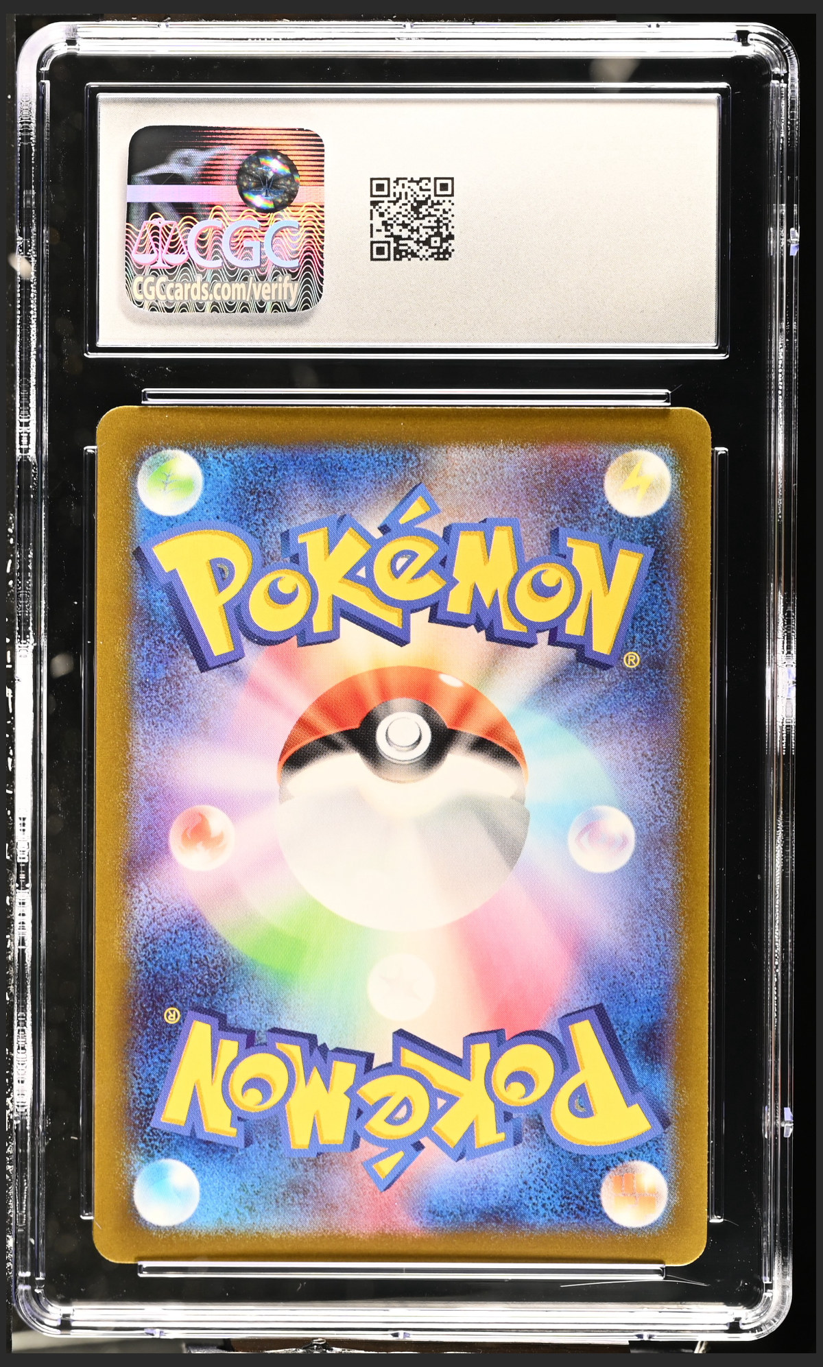 Charizard VSTAR 014/172 — slab rear, certification 6053787235