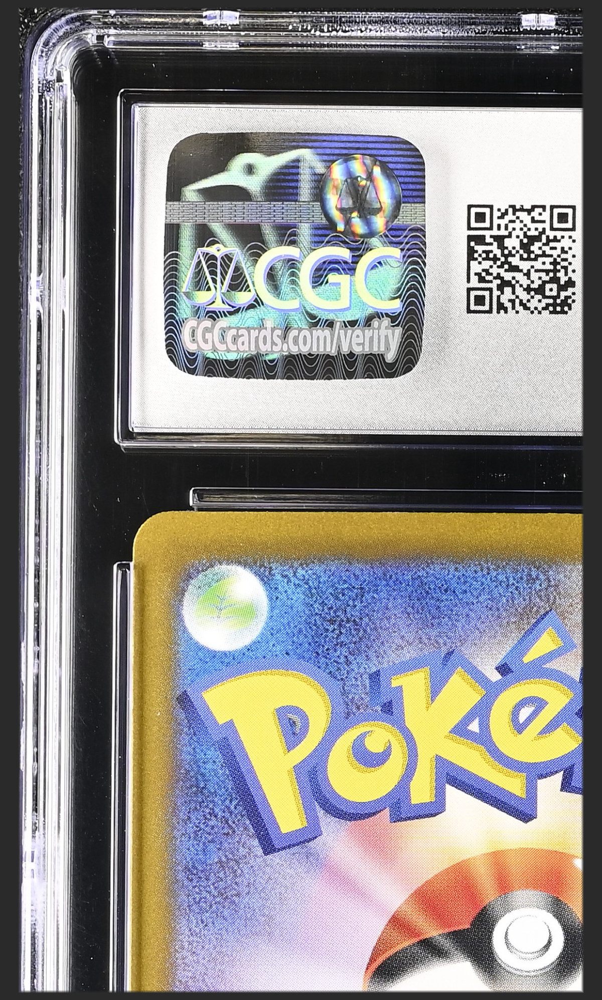 Glaceon ex 041/187 — slab rear, certification 6054804009