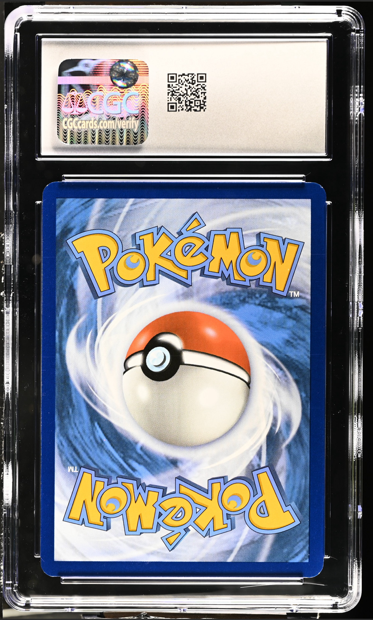 Venusaur ex 003/165 — slab rear, certification 6075144192