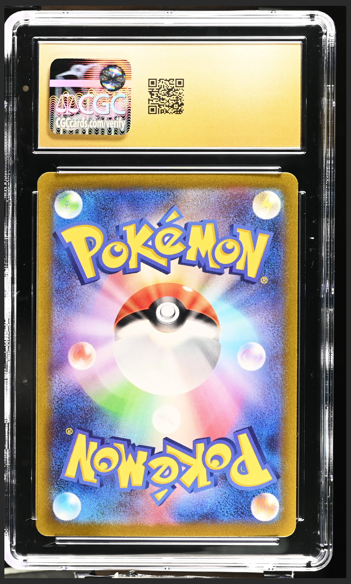 Gyarados ex 014/078 — slab rear, certification 6098145243