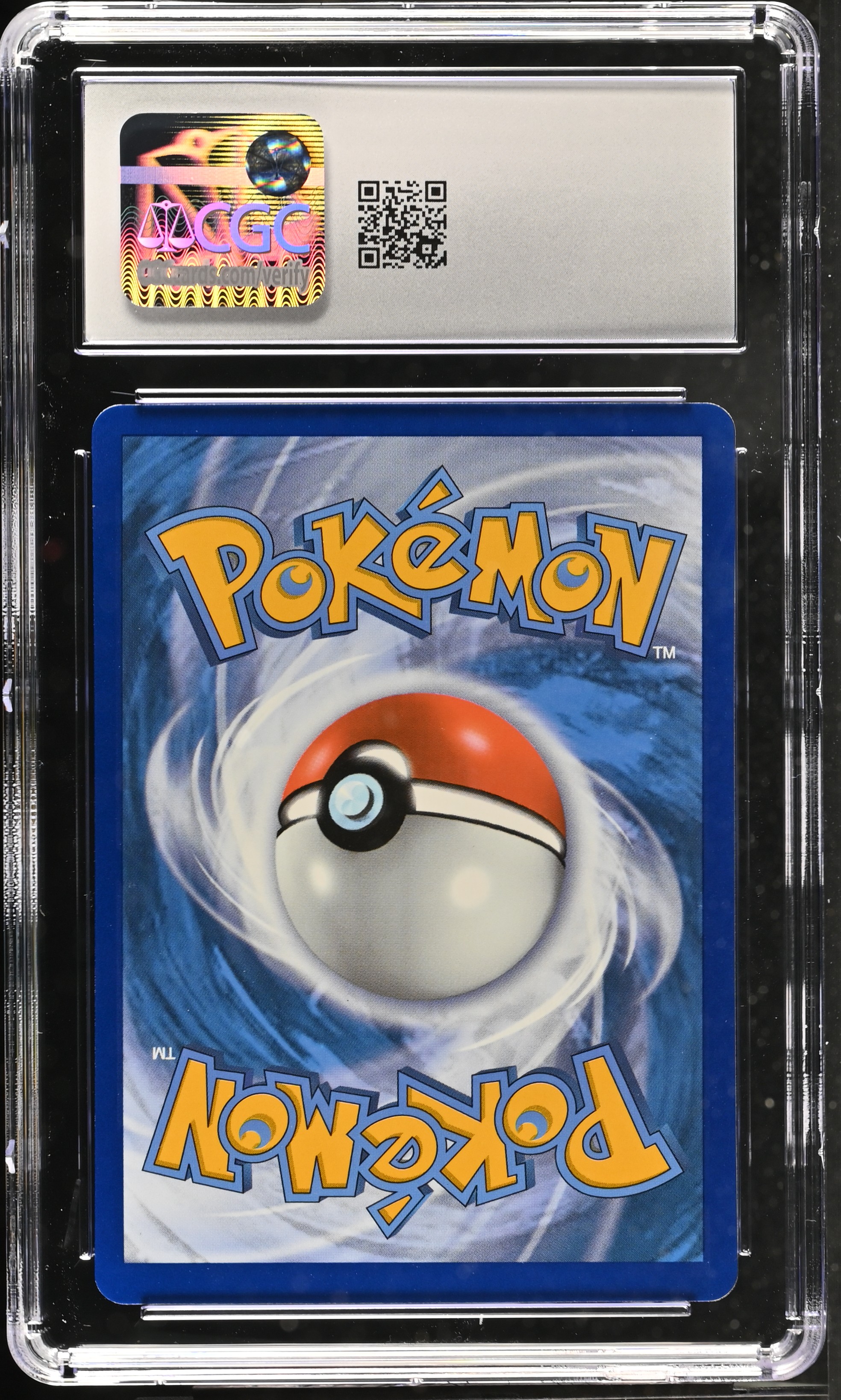 Flying Pikachu V 006/025 — slab rear, certification 6110927139
