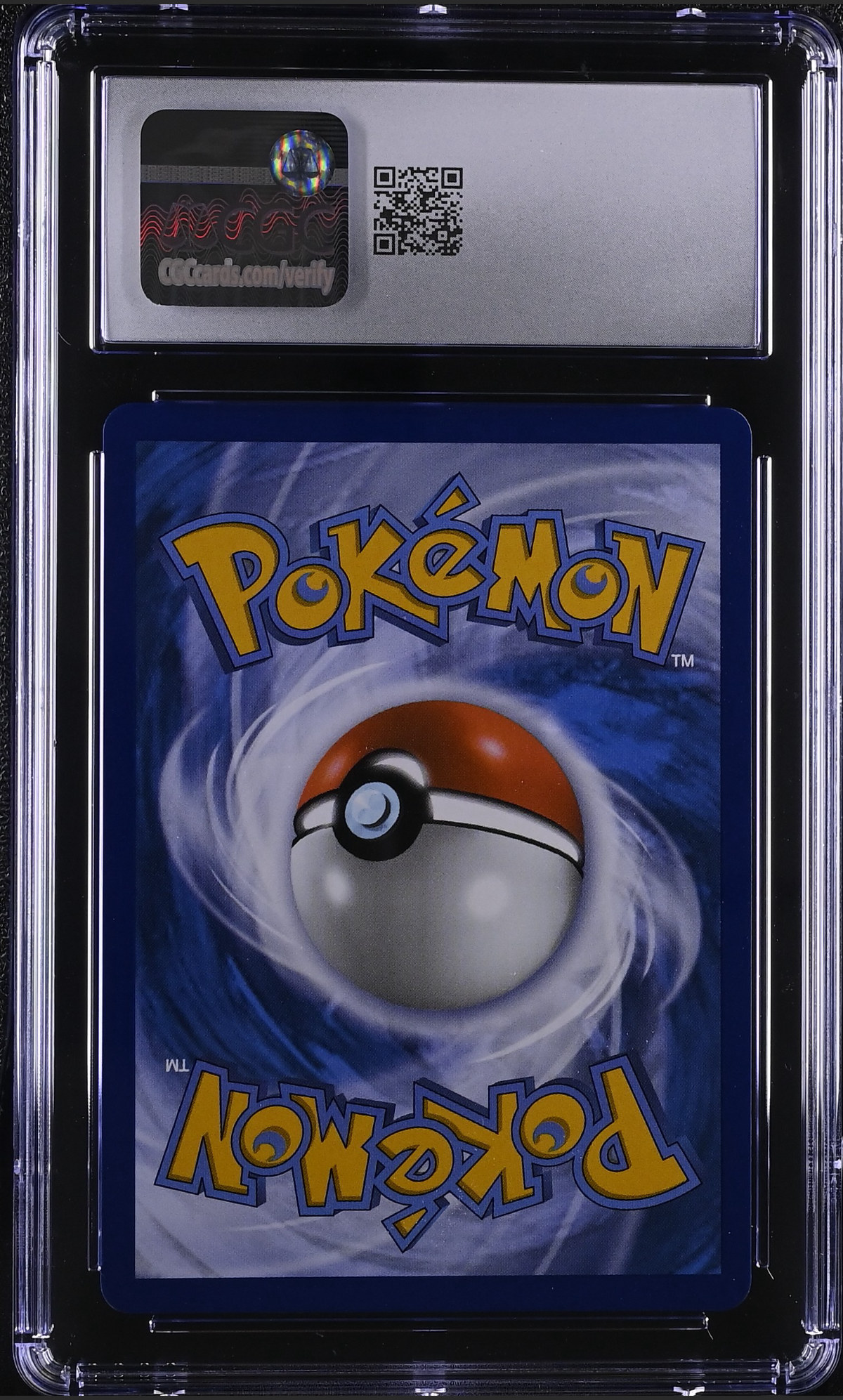 Oricorio ex 024 — slab rear, certification 6123707018