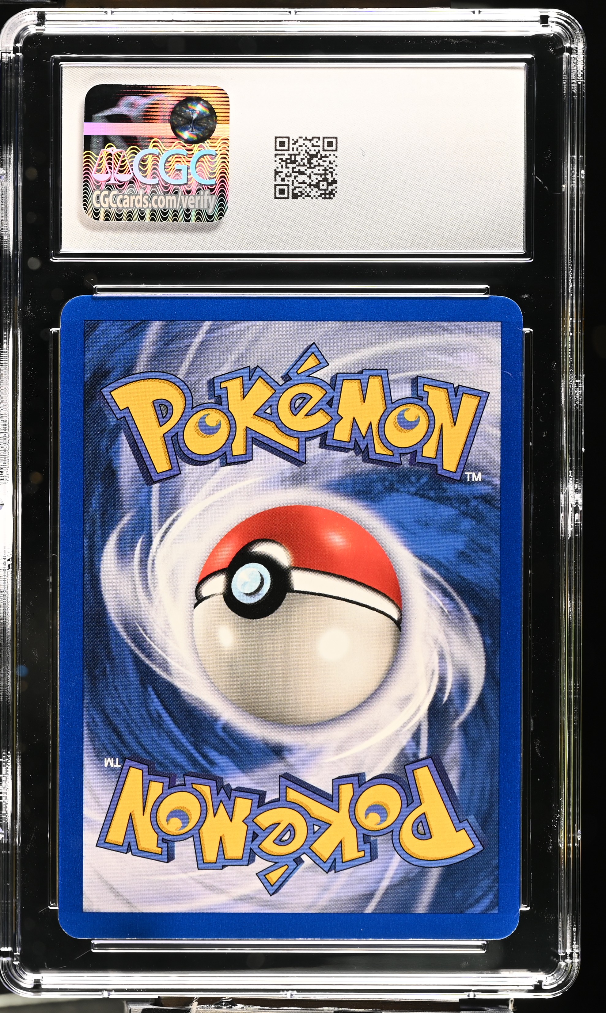 Tangela 66/102 — slab rear, certification 6129893235
