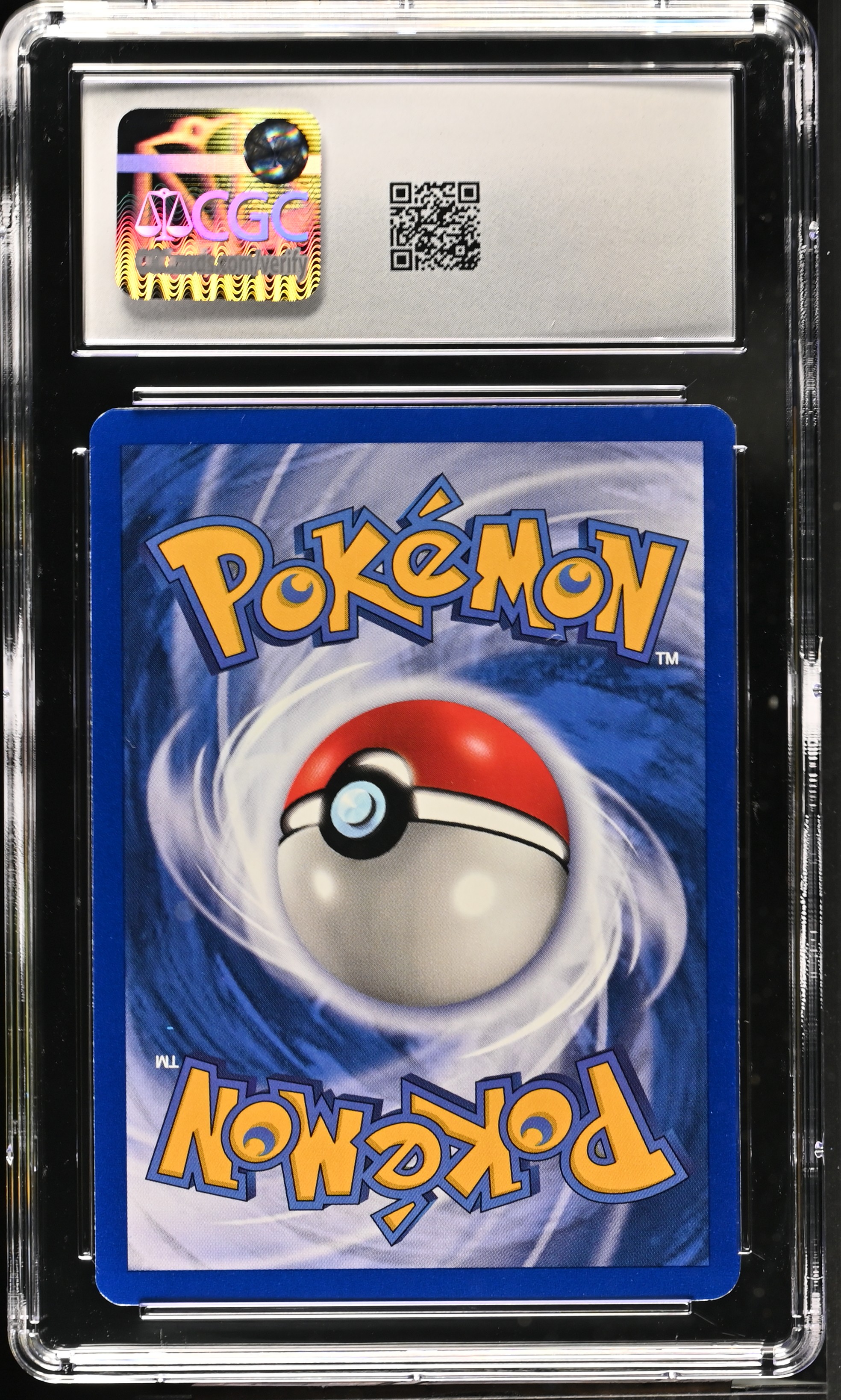 Nidoran ♂ 55/102 — slab rear, certification 6129894128