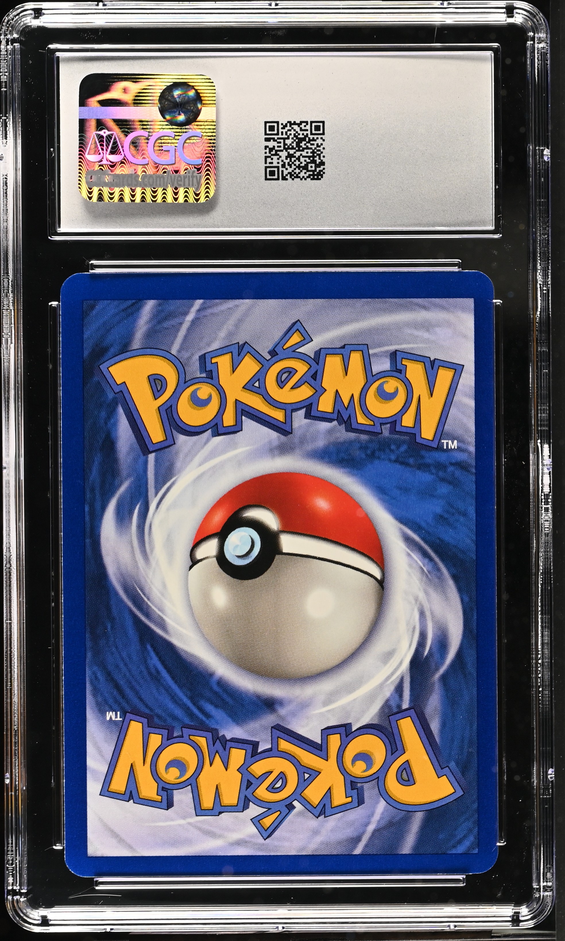 Machop 52/102 — slab rear, certification 6129913048
