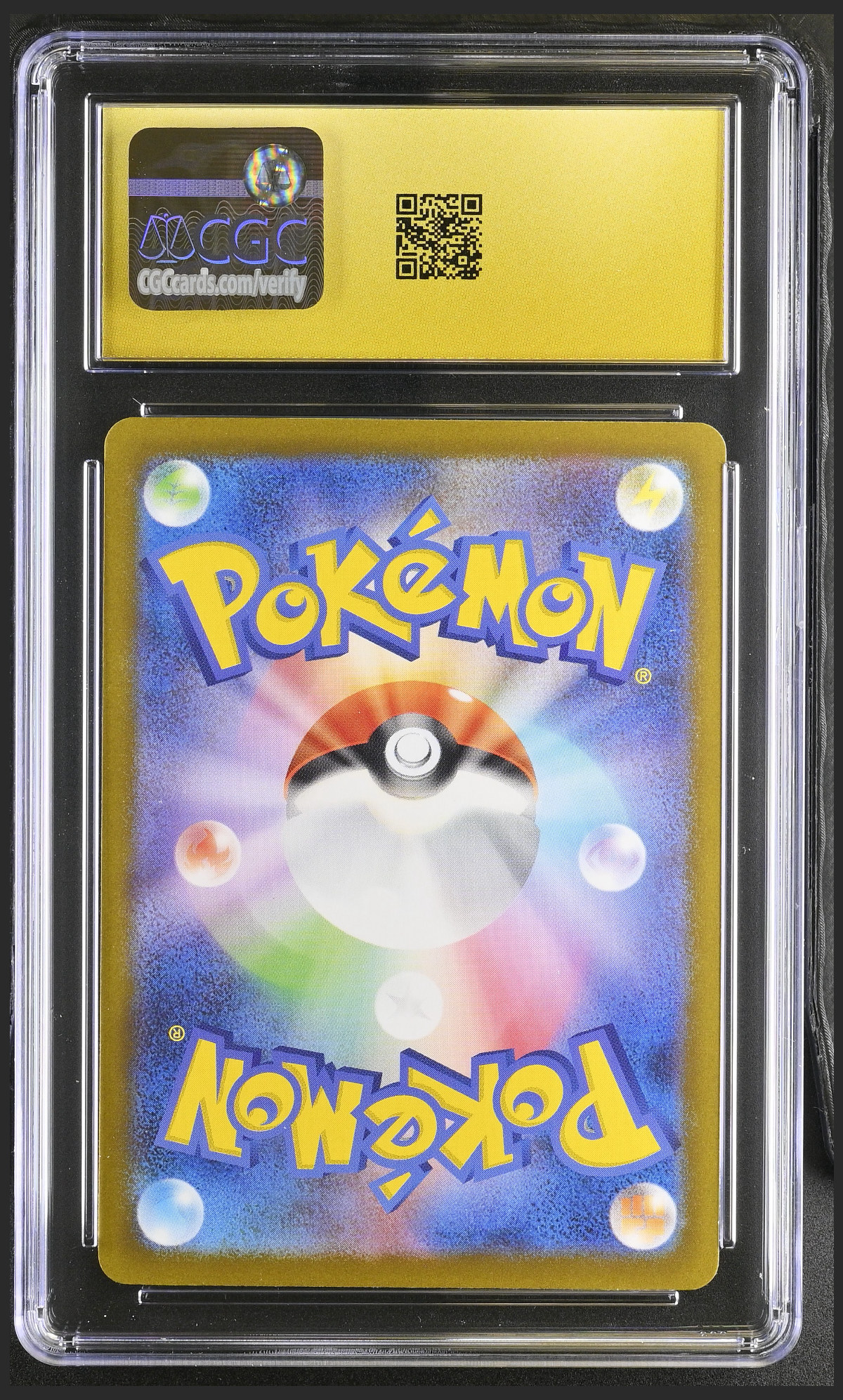 Mega Charizard X ex 013/080 — slab rear, certification 6133325280