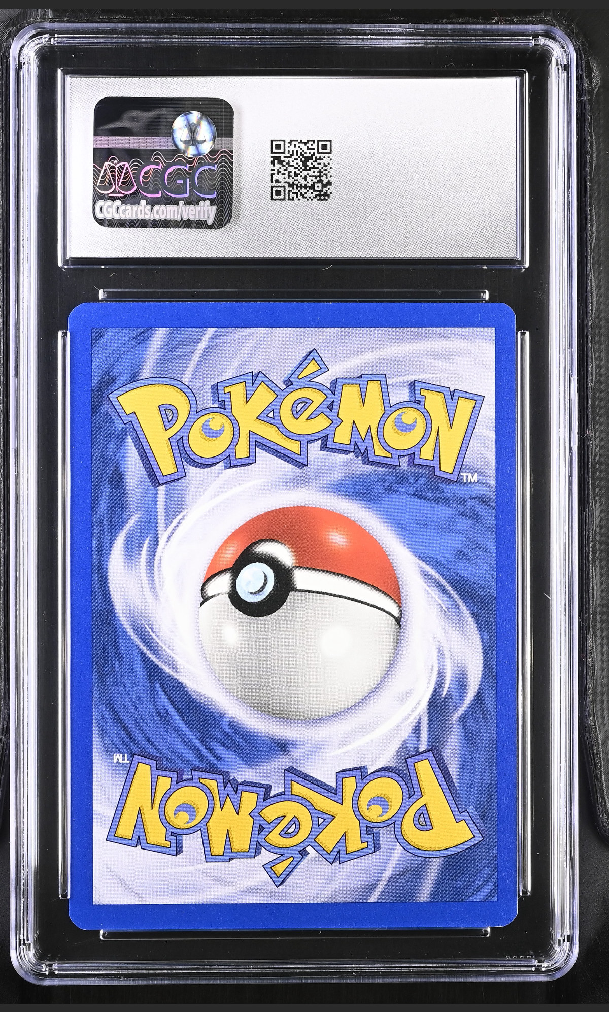 Pikachu 60/64 — slab rear, certification 6143074003