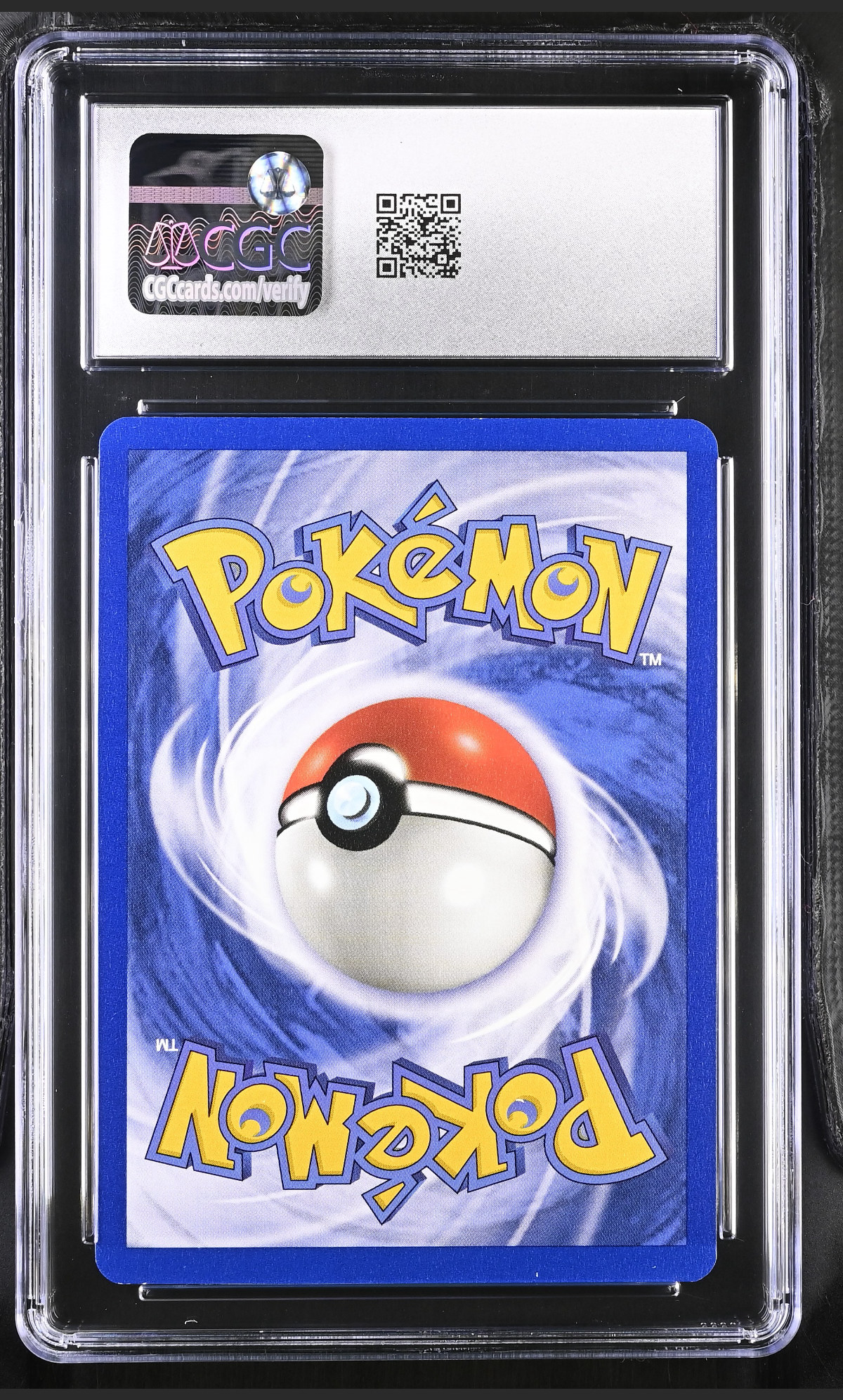 Pikachu 60/64 — slab rear, certification 6143074007