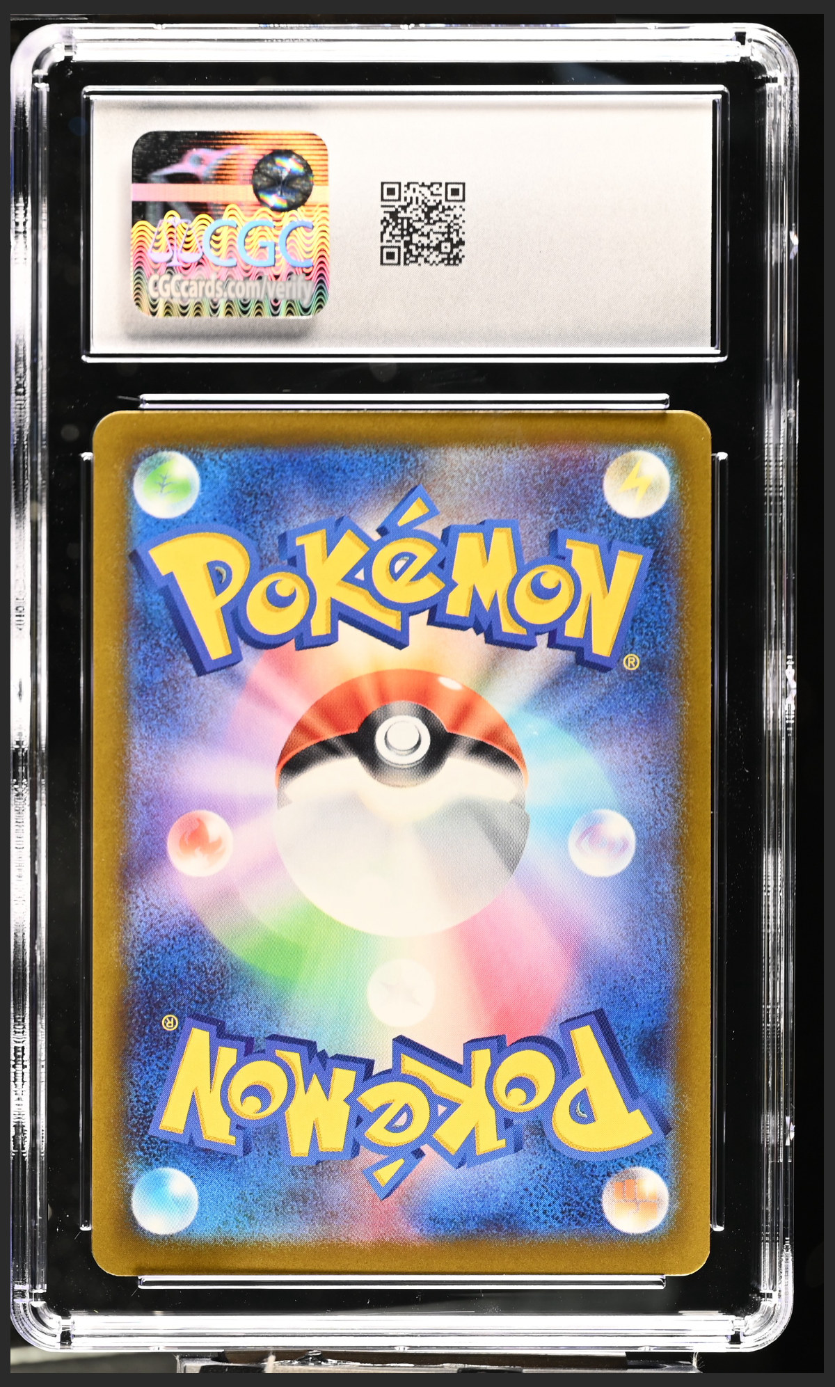 Pikachu ex 044/193 — slab rear, certification 6149678205