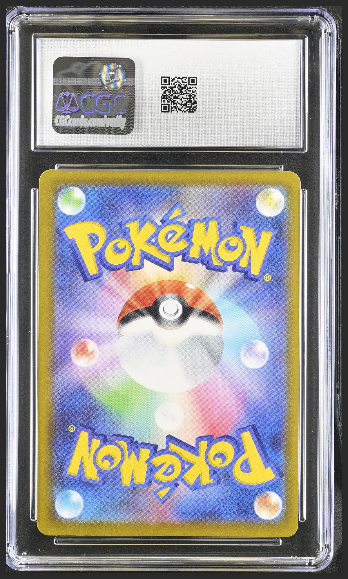 Mega Charizard X ex 223/193 — slab rear, certification 6149804087