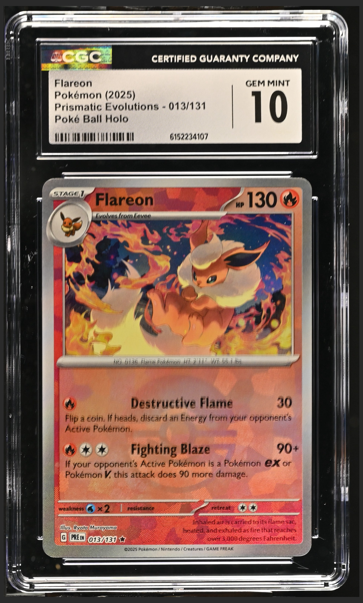 Flareon 013/131 certified slab