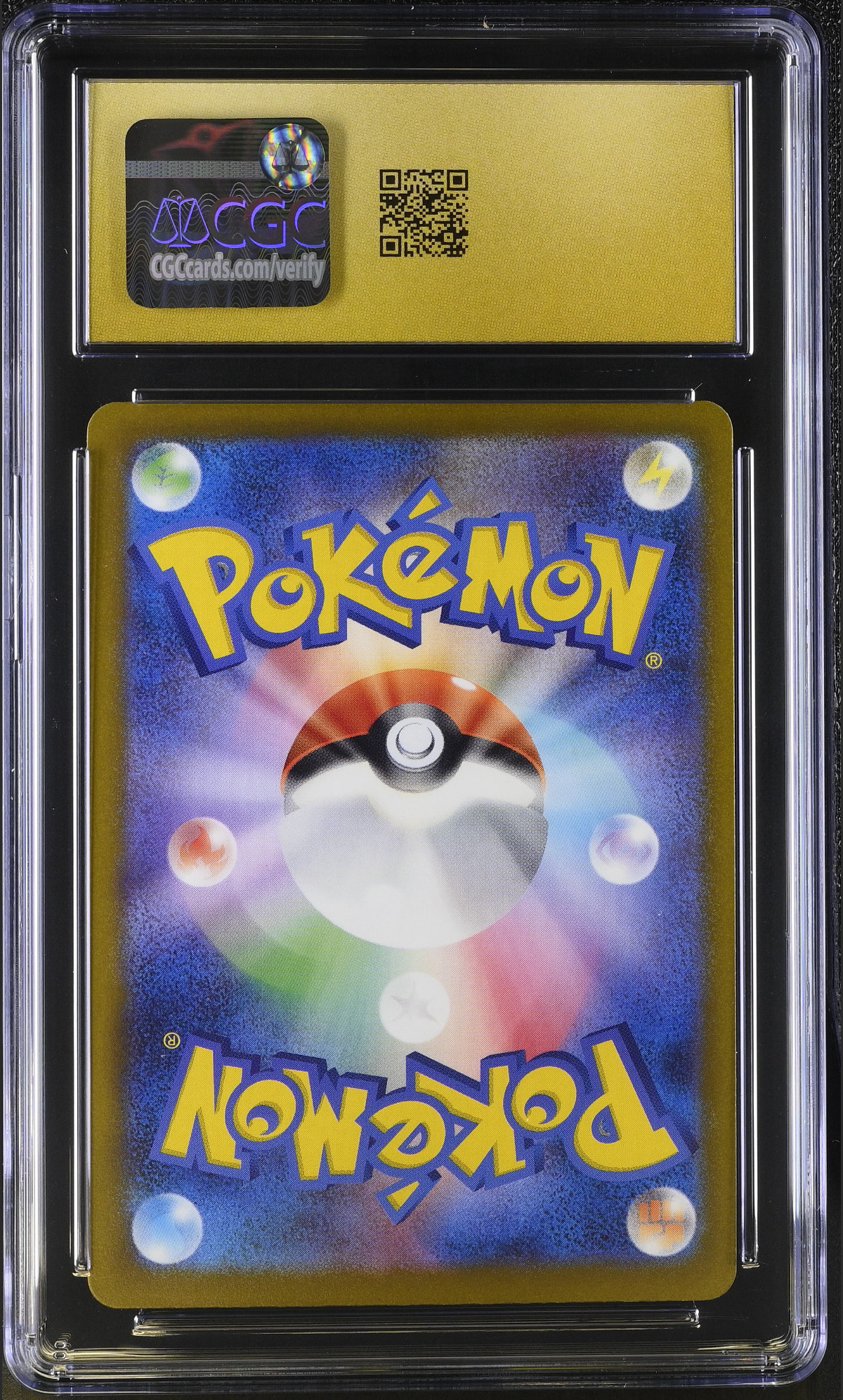 Mega Charizard X ex 223/193 — slab rear, certification 6153654032