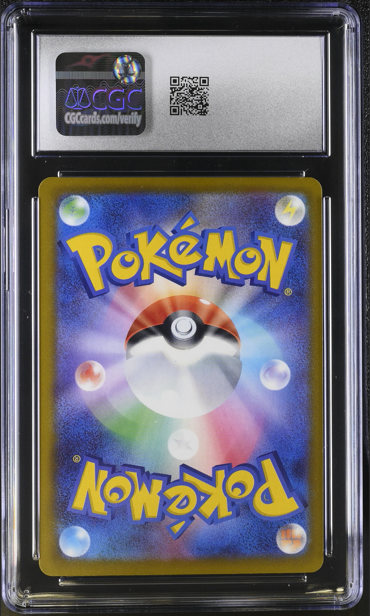 Mega Charizard X ex 223/193 — slab rear, certification 6153654046