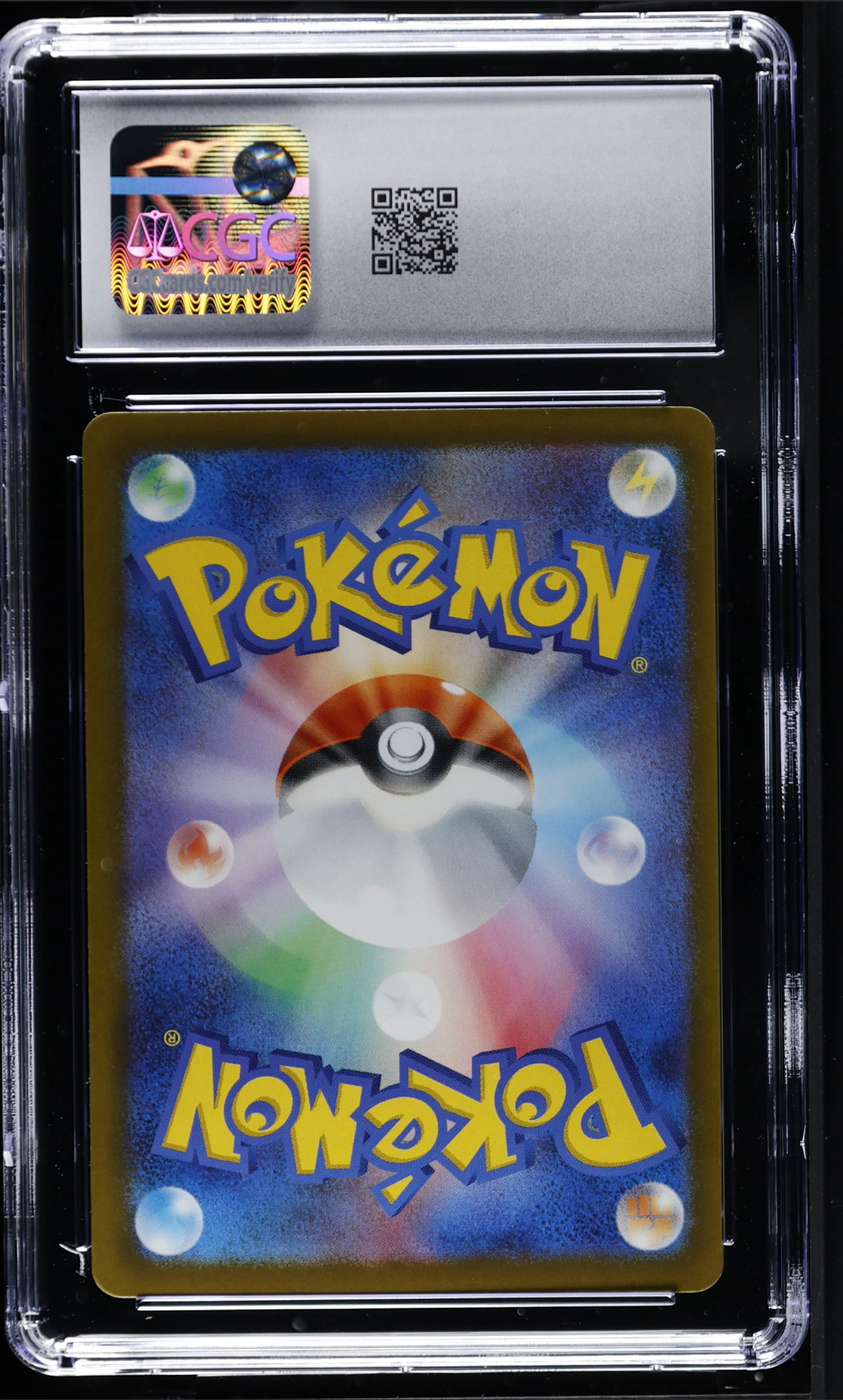 Mega Charizard X ex 223/193 — slab rear, certification 6153663268