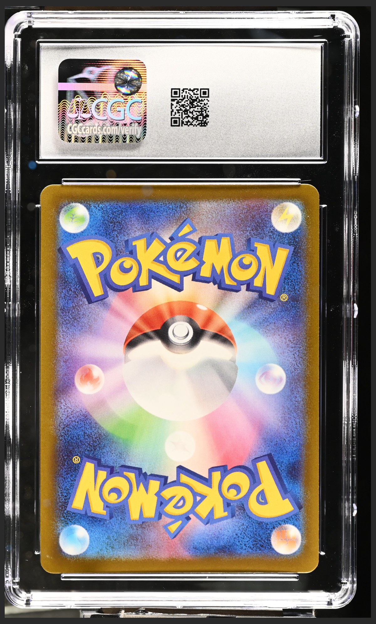 Cynthia's Spiritomb 208/193 — slab rear, certification 6155489242