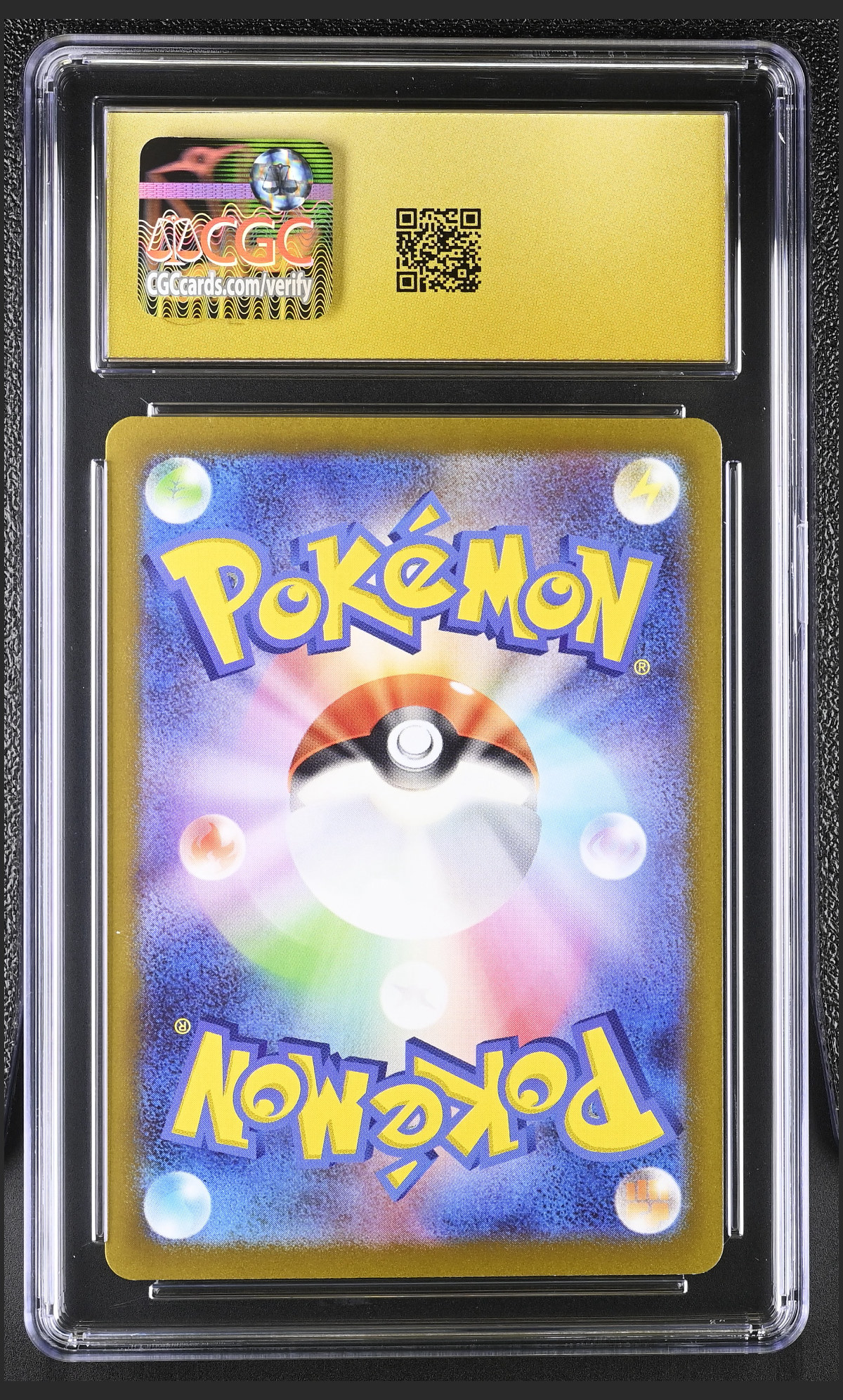 Charizard VSTAR 014/172 — slab rear, certification 6155496245