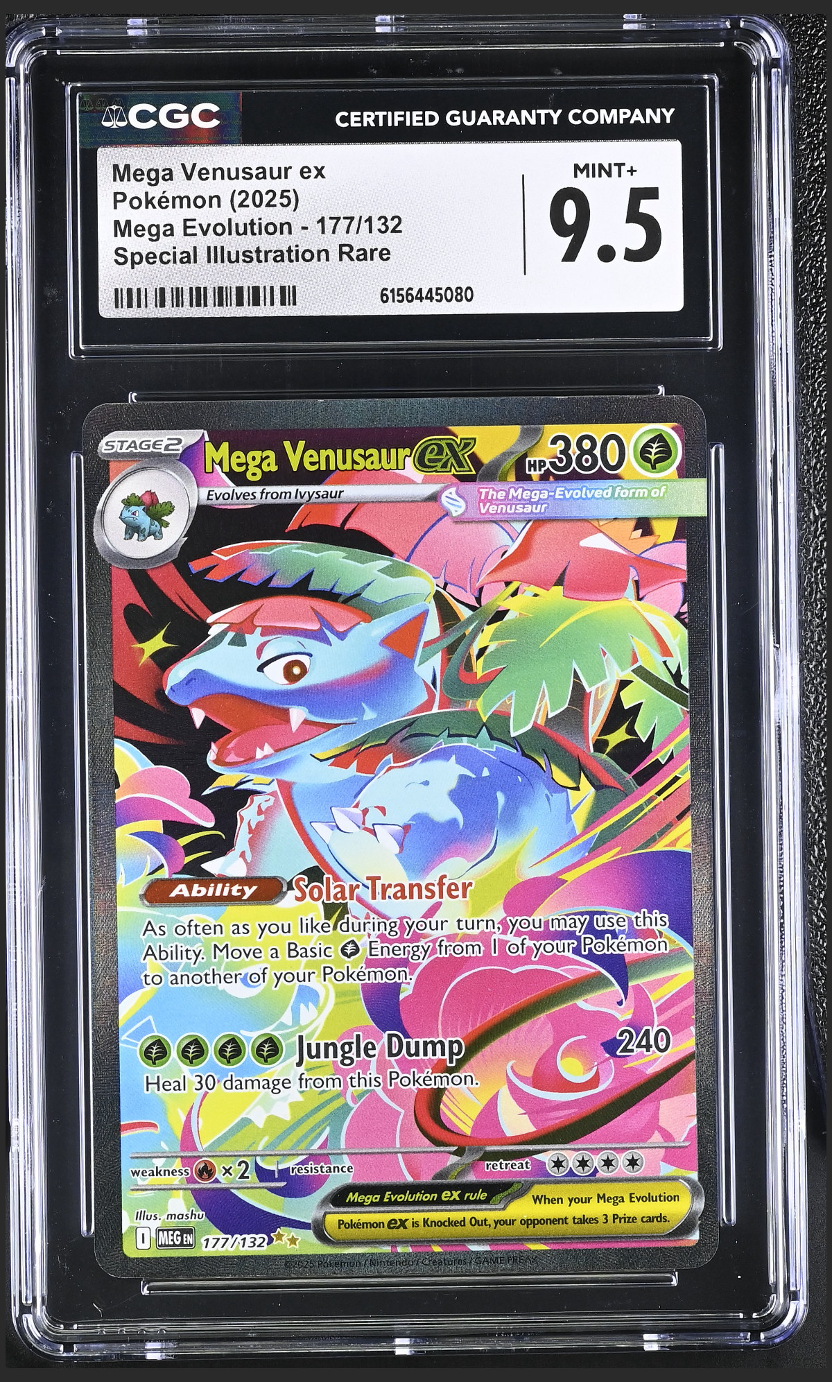 Mega Venusaur ex 177/132 — the exact copy offered for sale