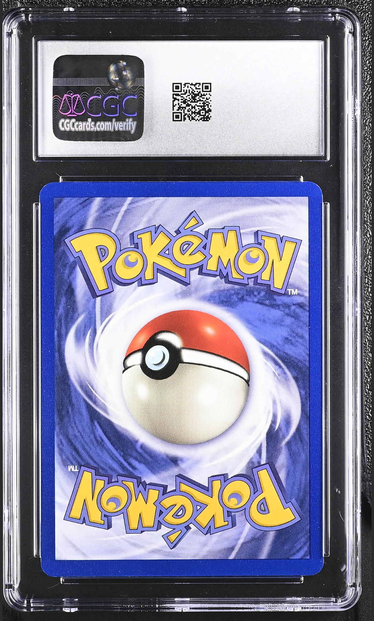 Tentacool 56/62 — slab rear, certification 6156555099