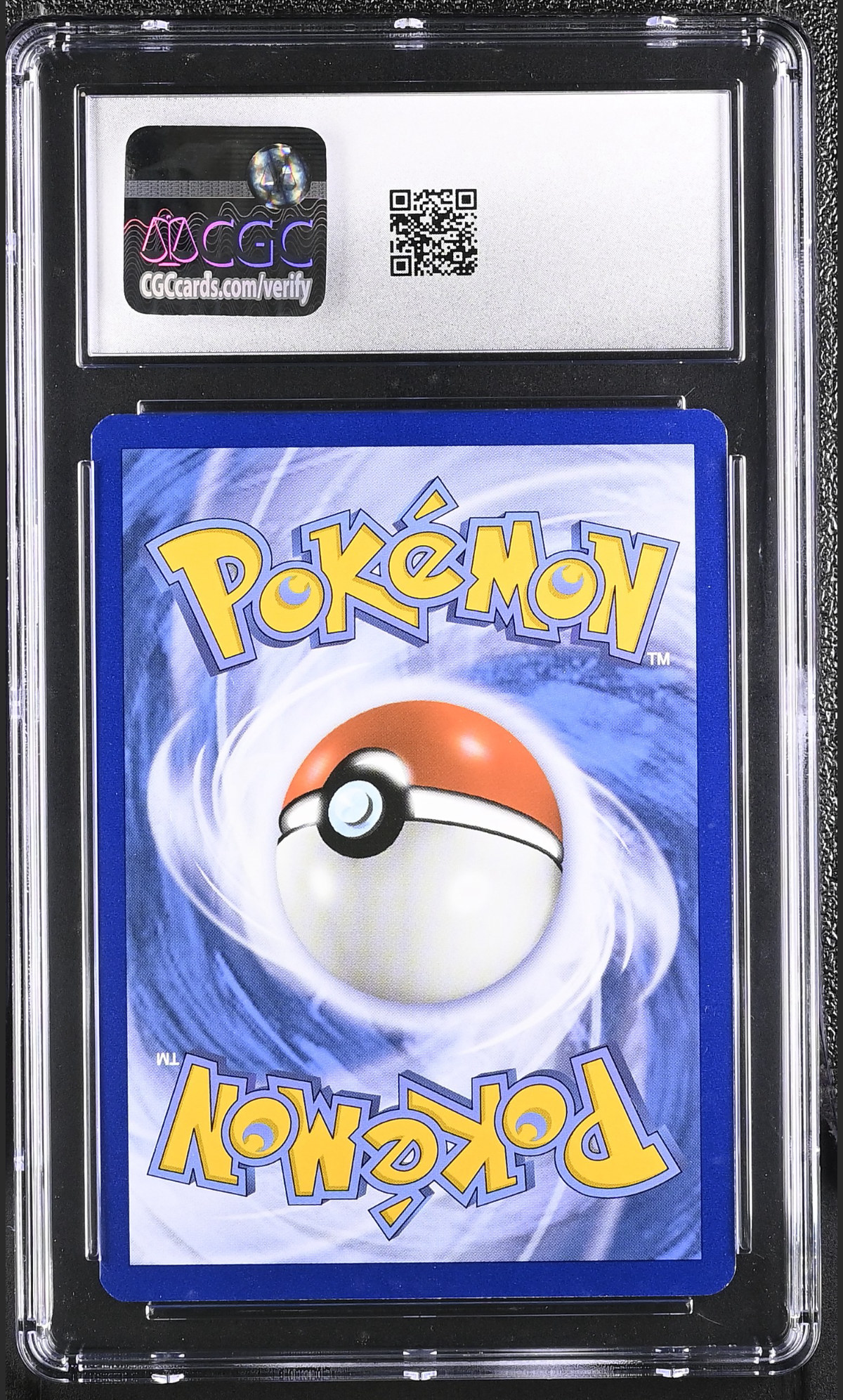 Surfing Pikachu 111/108 — slab rear, certification 6156555194