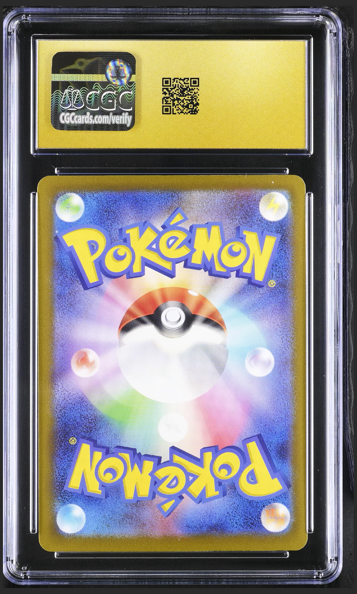 Charizard ex 115/190 — slab rear, certification 6156901110