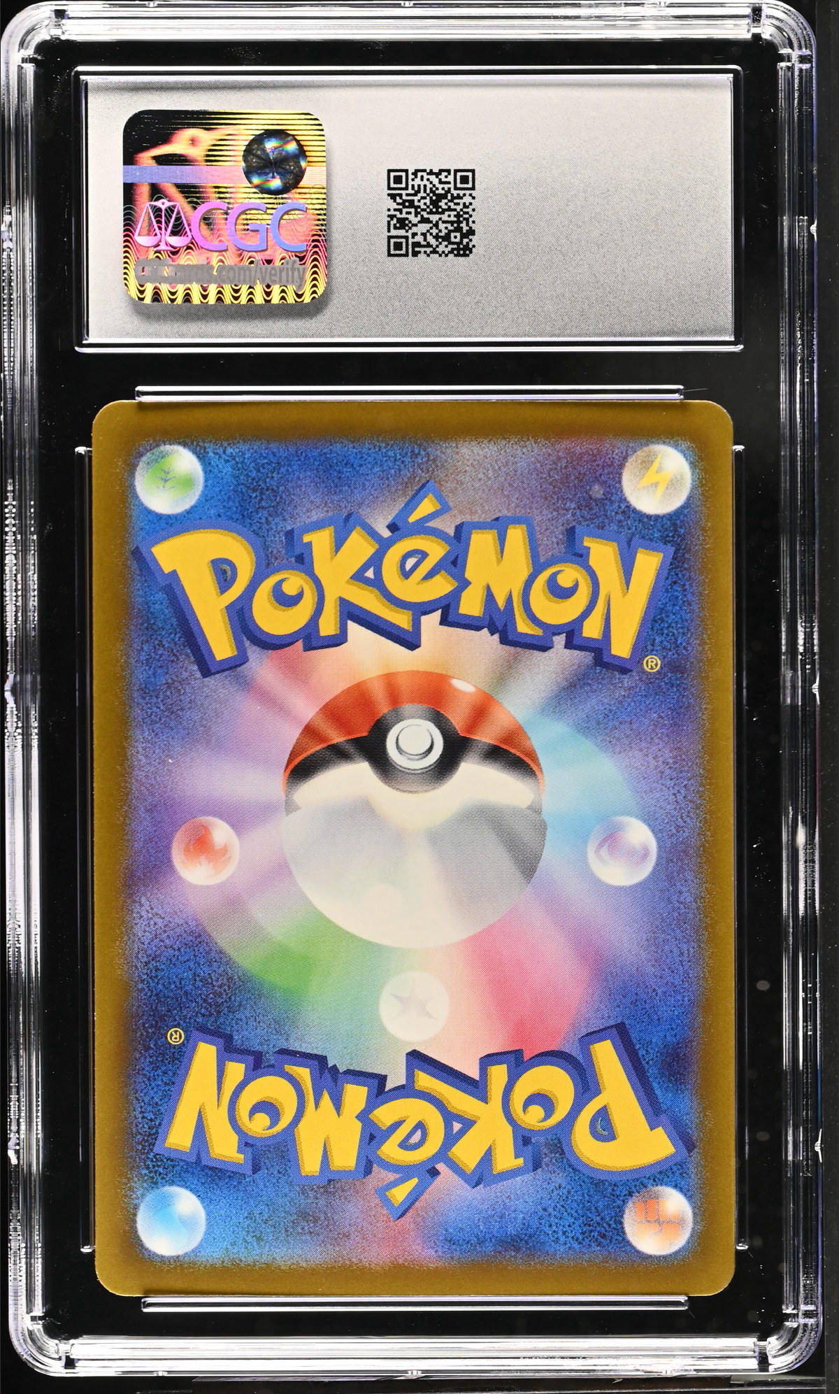 Mega Charizard X ex 223/193 — slab rear, certification 6156909105
