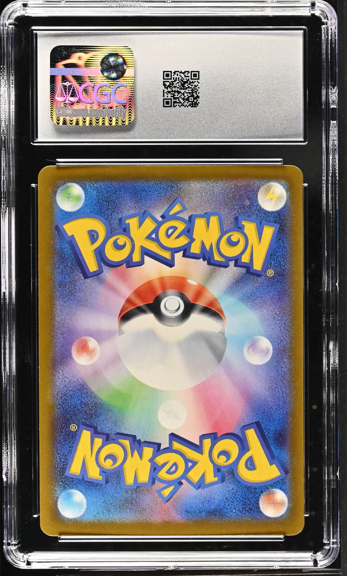Mega Charizard X ex 223/193 — slab rear, certification 6156909106