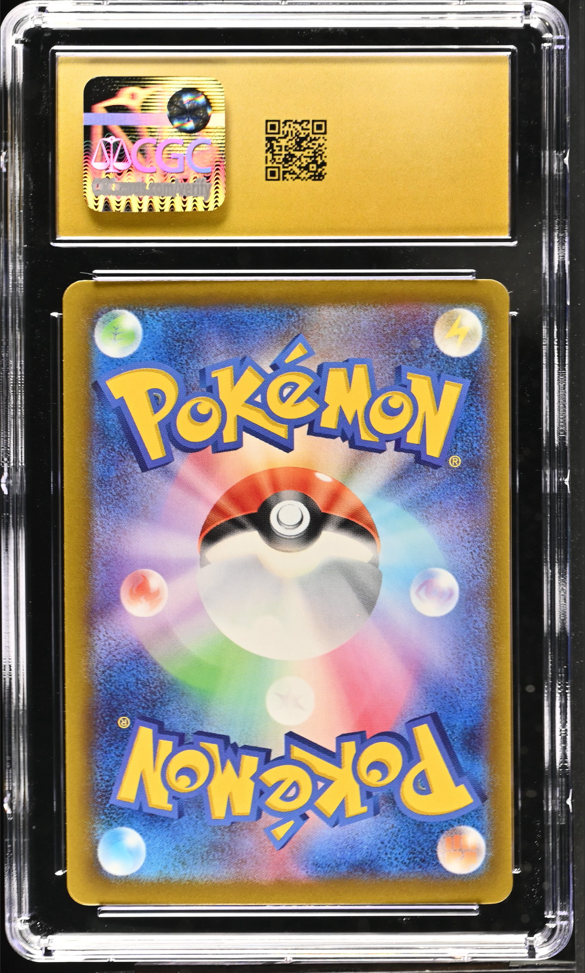 Mega Charizard X ex 223/193 — slab rear, certification 6156909192
