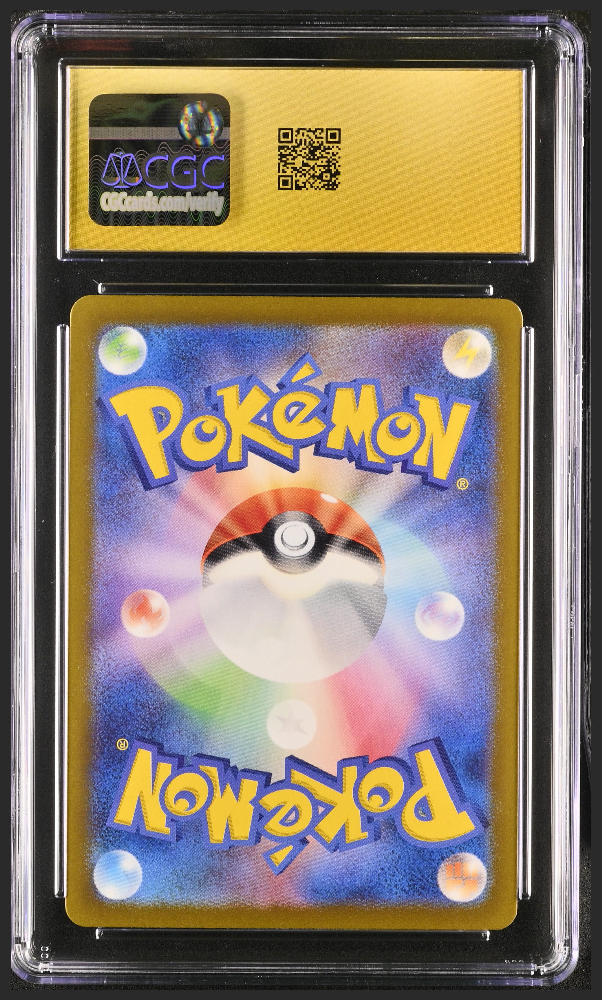 Articuno 102/100 — slab rear, certification 6156910243