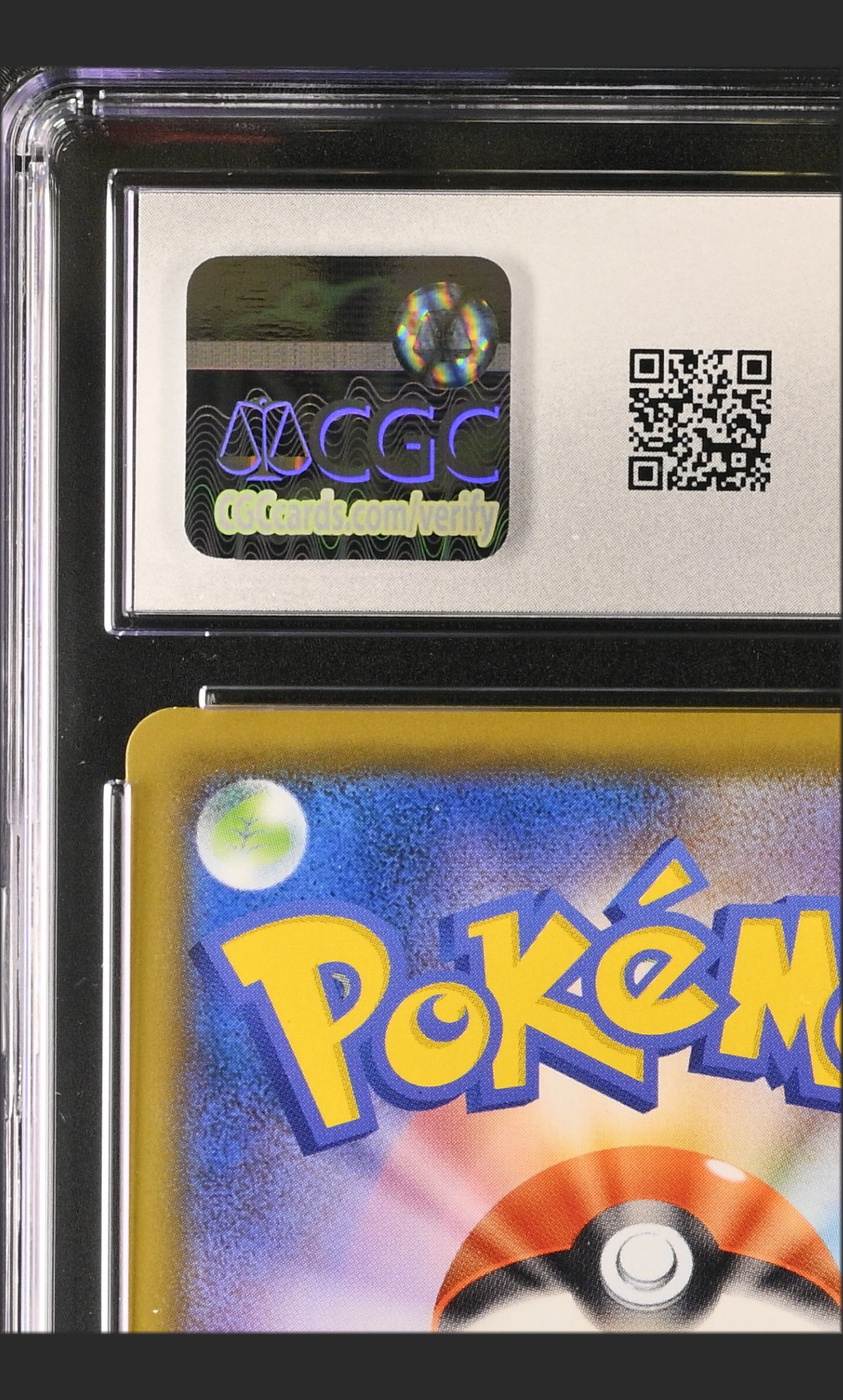Charizard 006/024 — slab rear, certification 6156911180