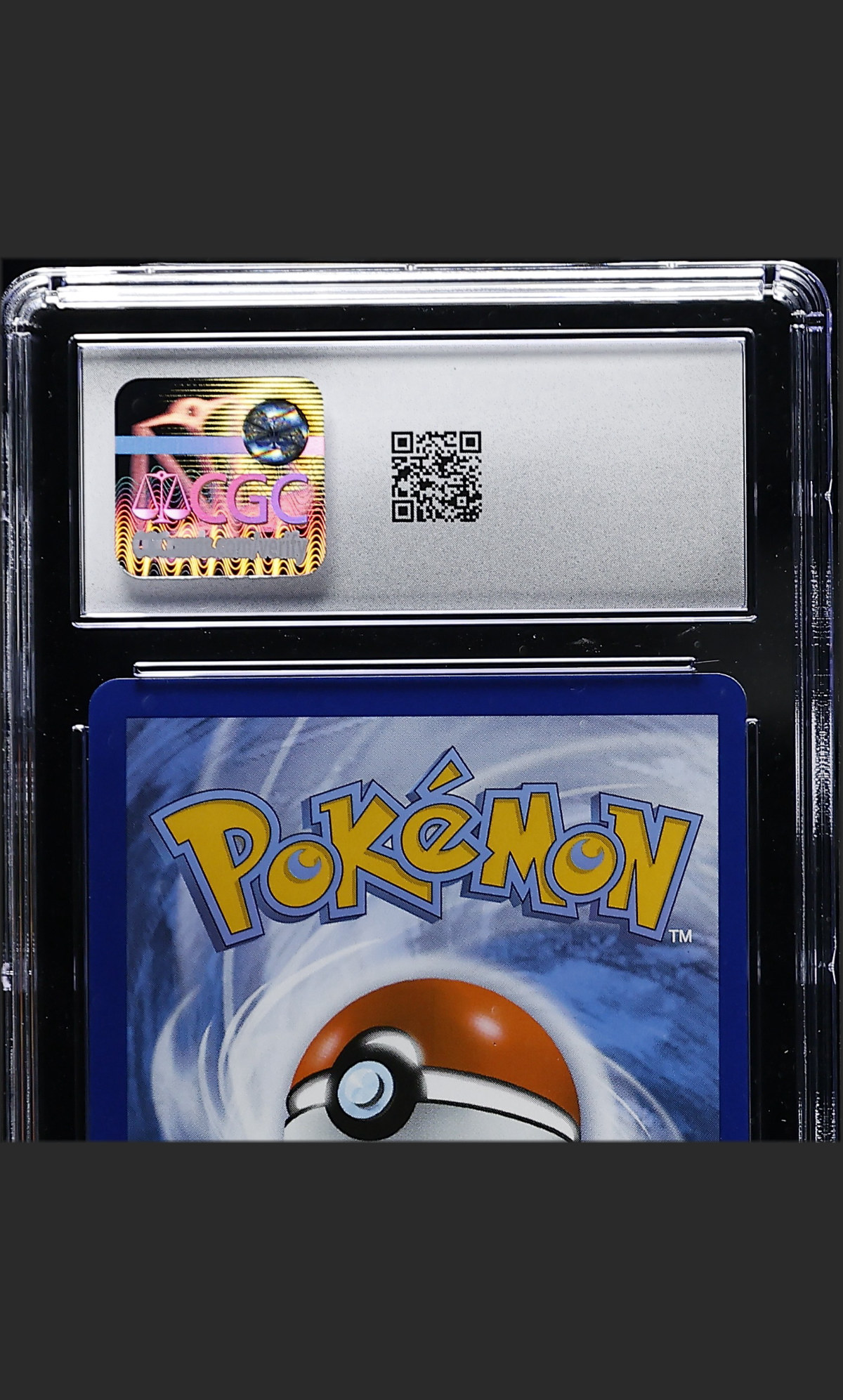 Charizard V 017/172 — slab rear, certification 6160205285