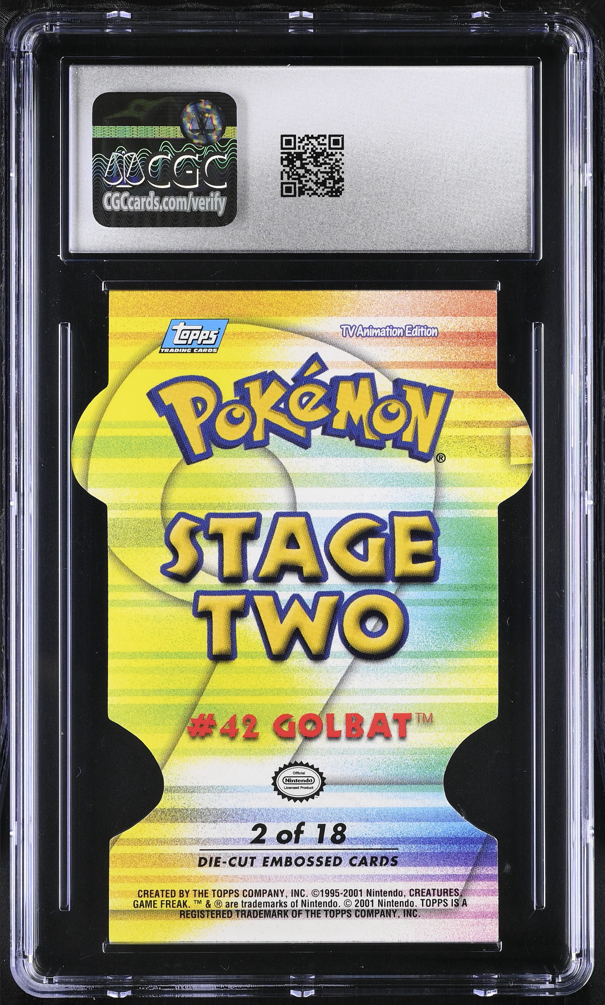 Rattata 9 of 10 — slab rear, certification 6160209177