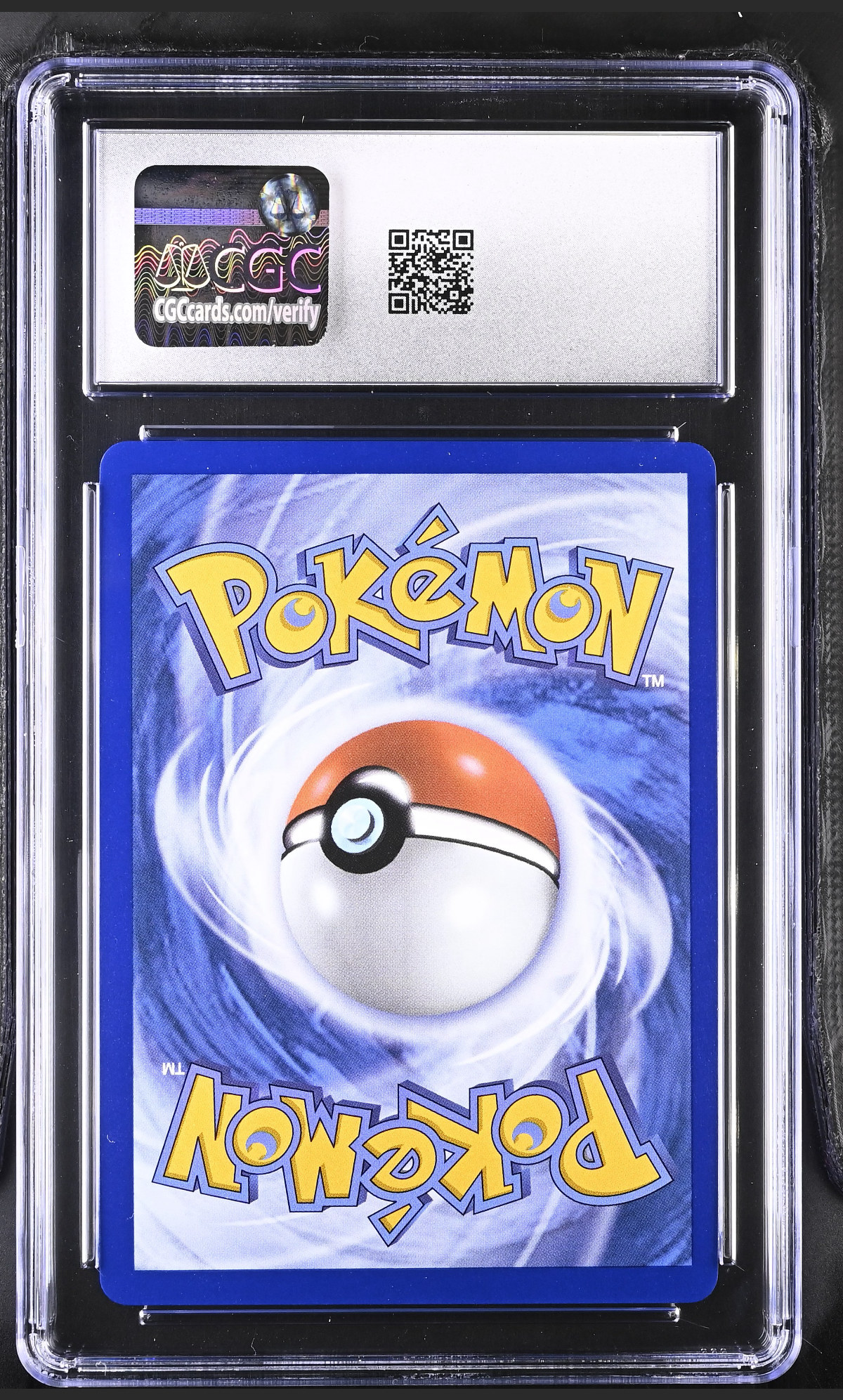 Mega Gengar ex 269/217 — slab rear, certification 6160214008