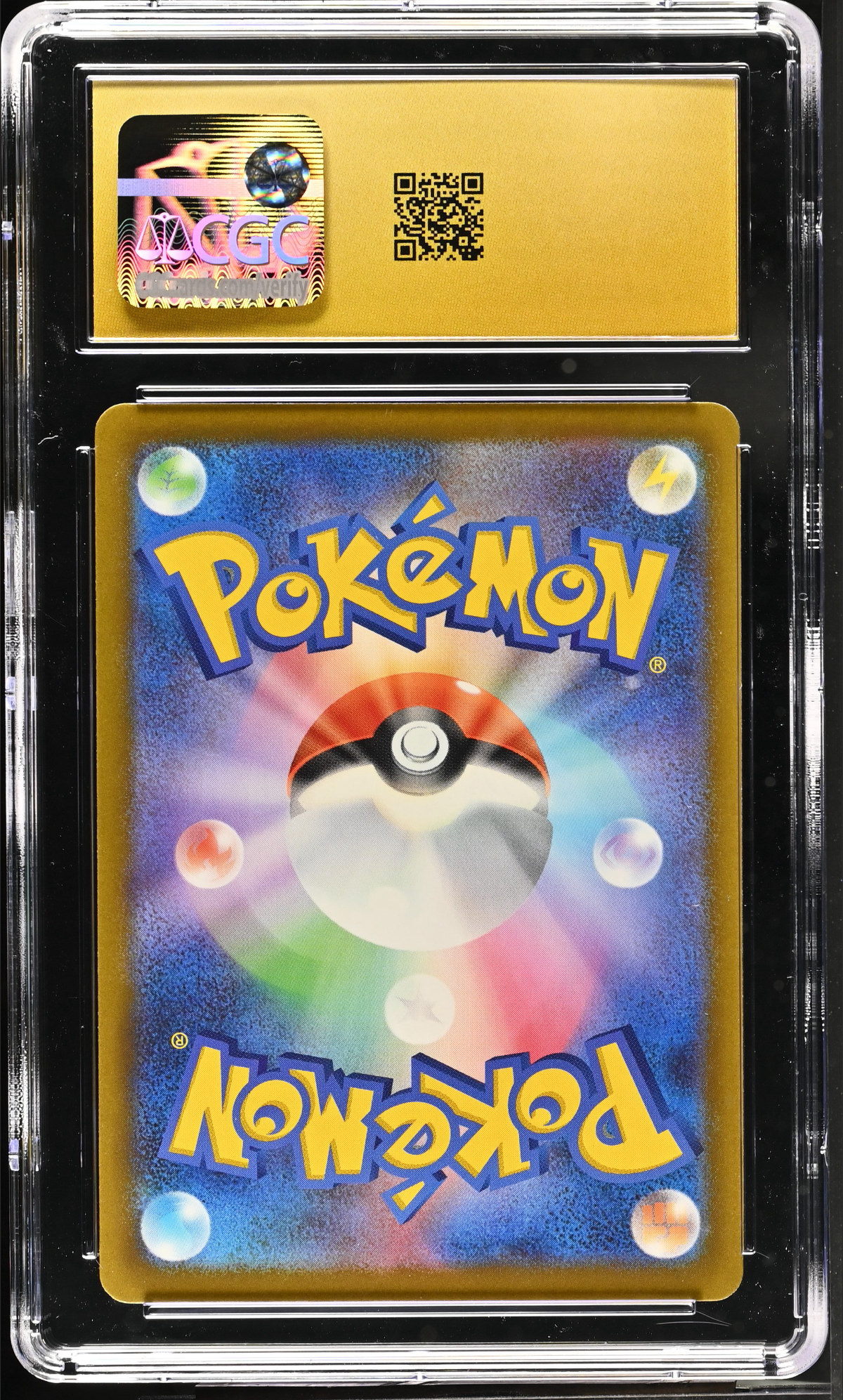 Mega Charizard X ex 223/193 — slab rear, certification 6160960151