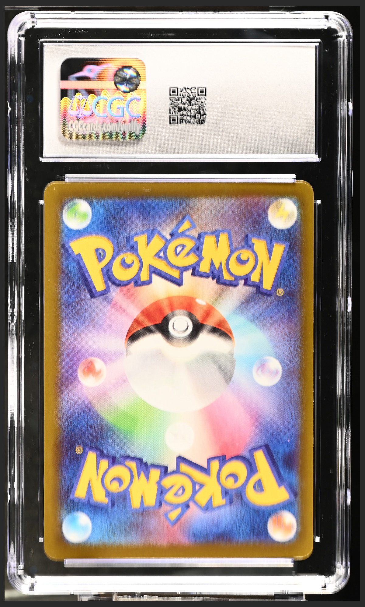 Pikachu ex 044/193 — slab rear, certification 6161363064