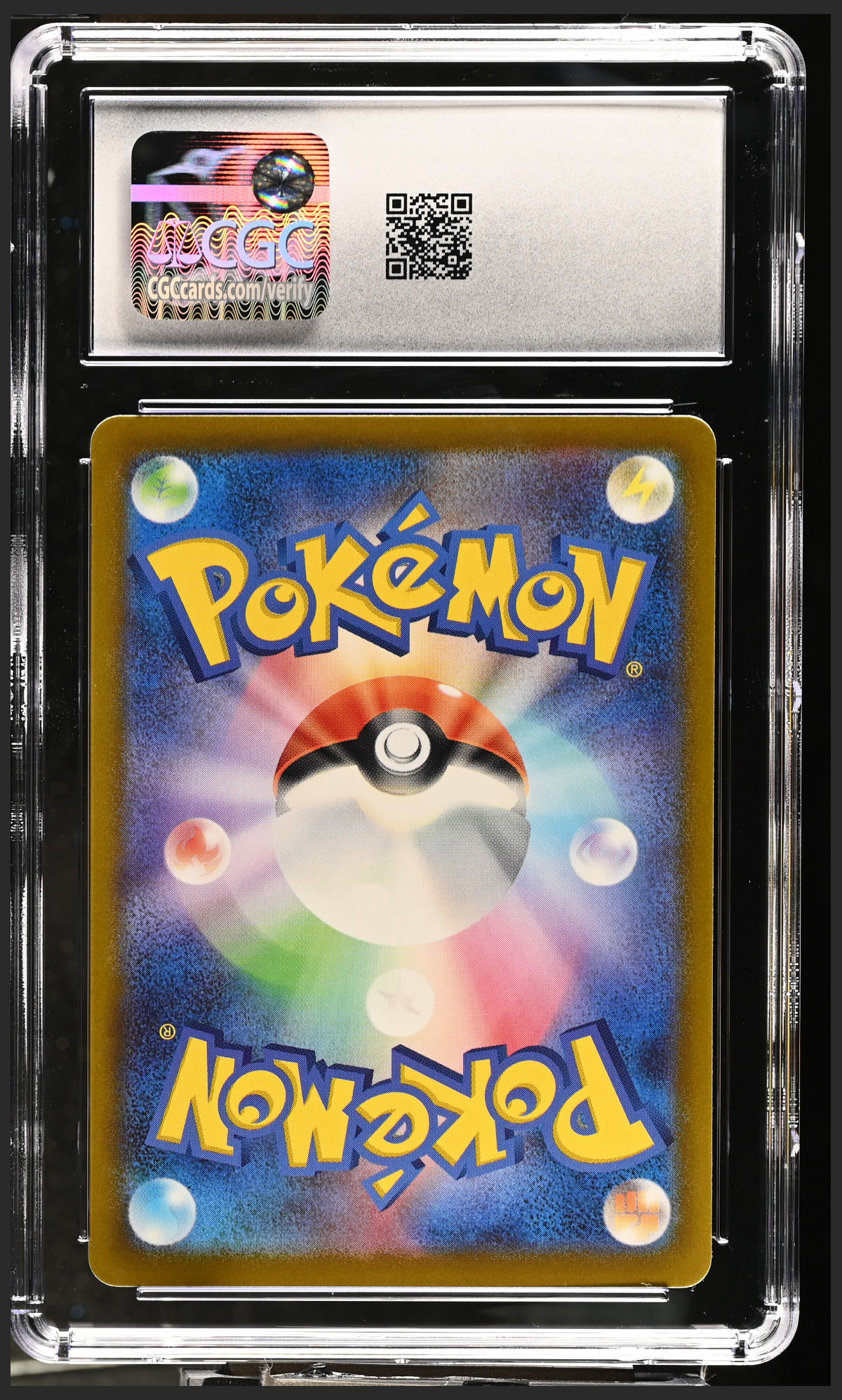 Pikachu 023/071 — slab rear, certification 6161363282