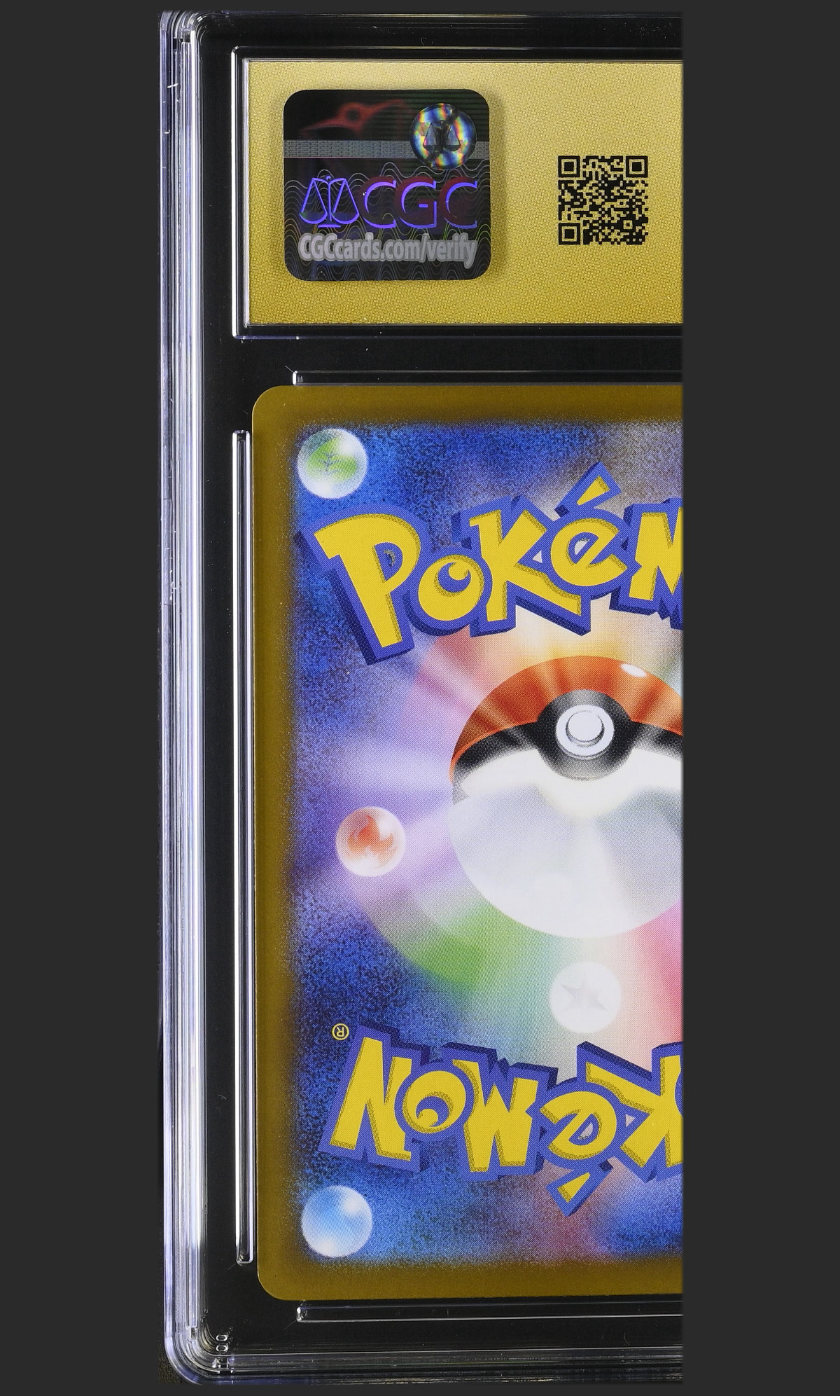 Mega Lucario ex 029/063 — slab rear, certification 6161371035