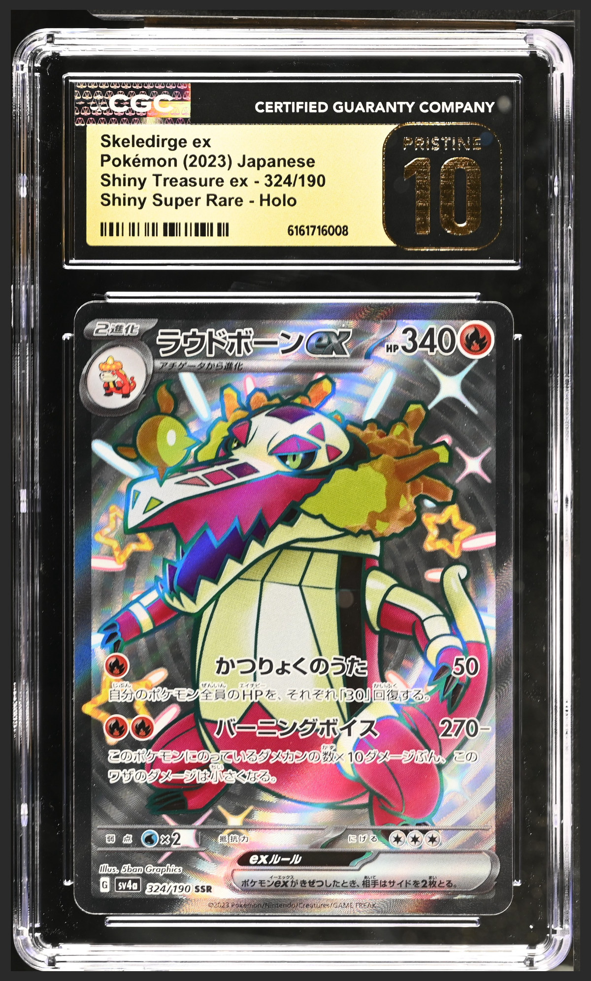 Skeledirge ex 324/190 certified slab