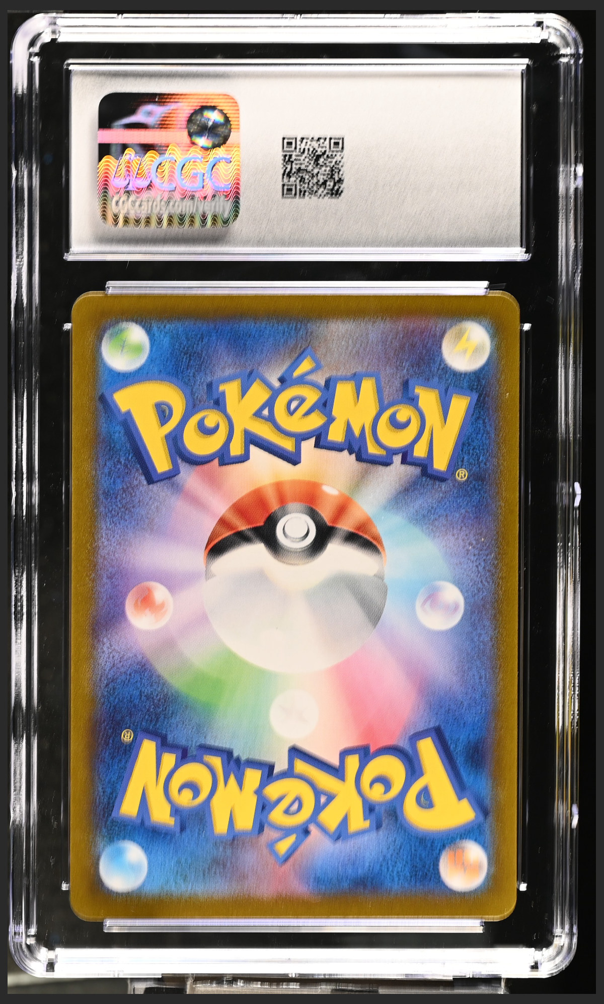 Raichu 009/032 — slab rear, certification 6161716101