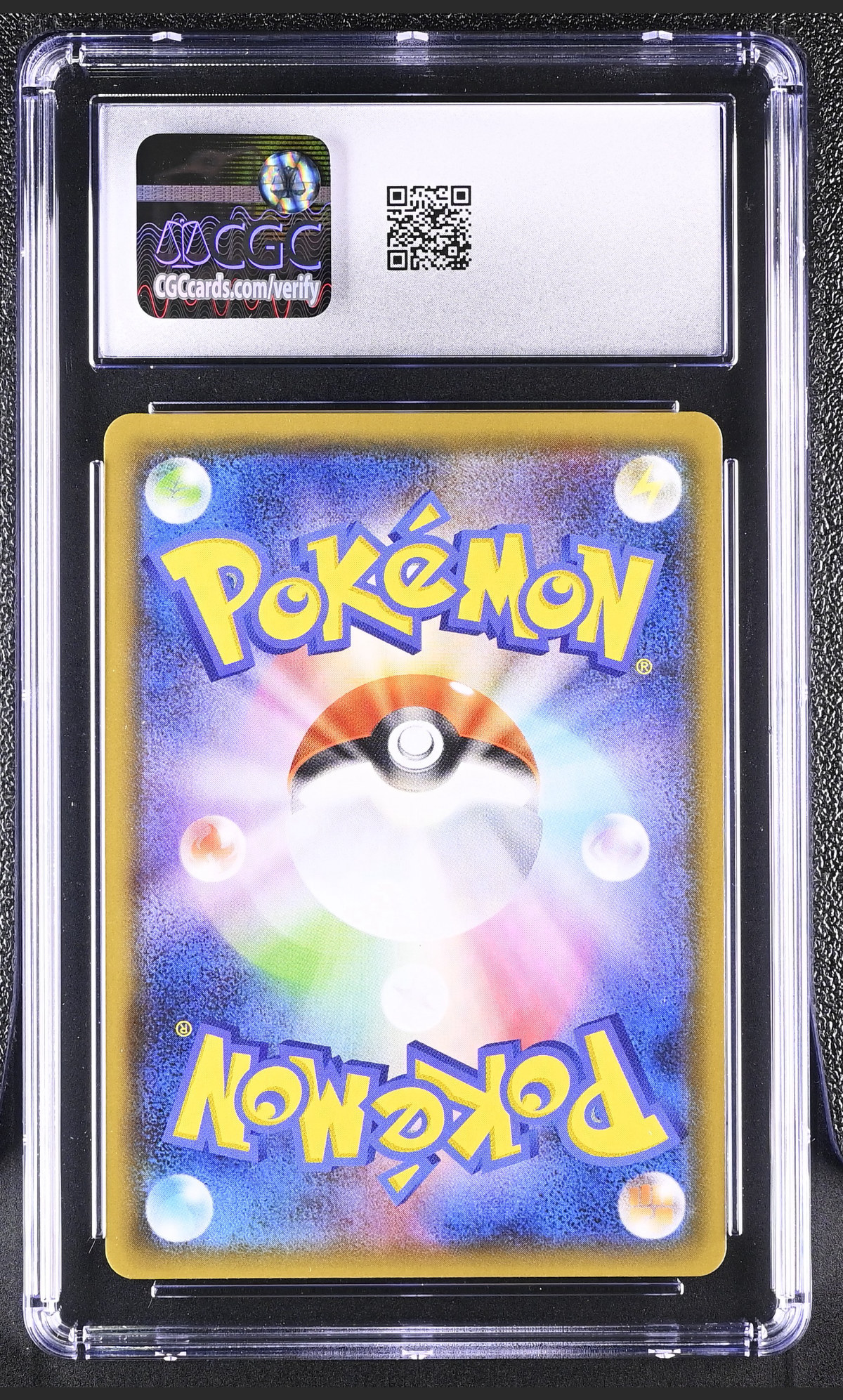 Moltres 018/095 — slab rear, certification 6161720148