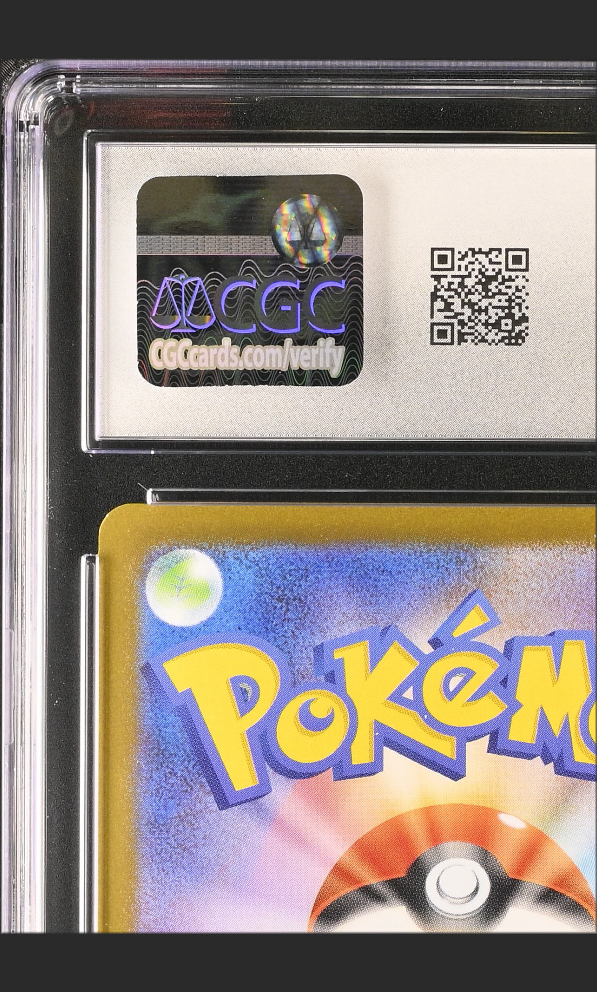 Mega Gardevoir ex 042/063 — slab rear, certification 6161723138