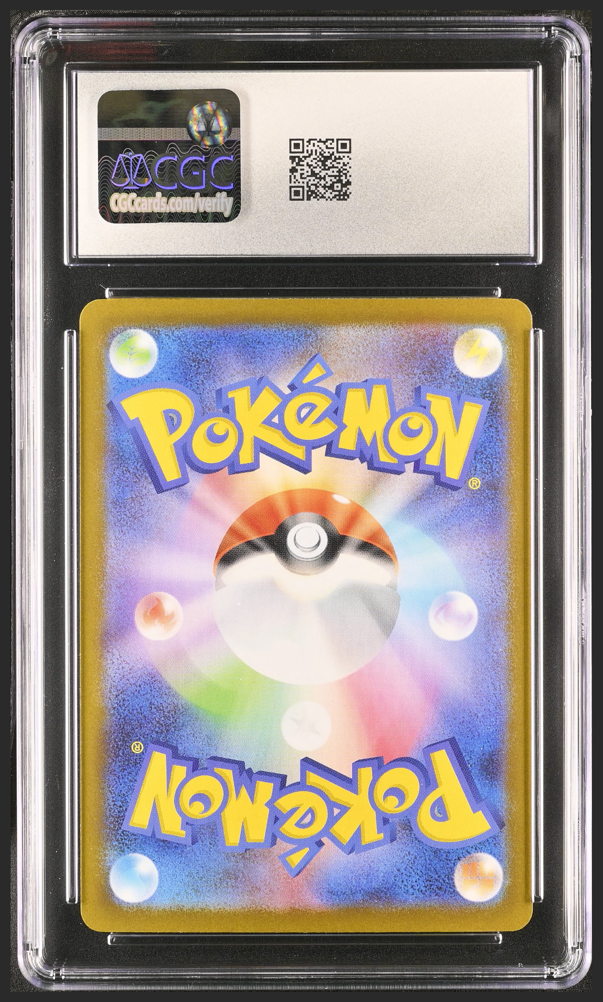 Mega Charizard X ex 013/080 — slab rear, certification 6161723286