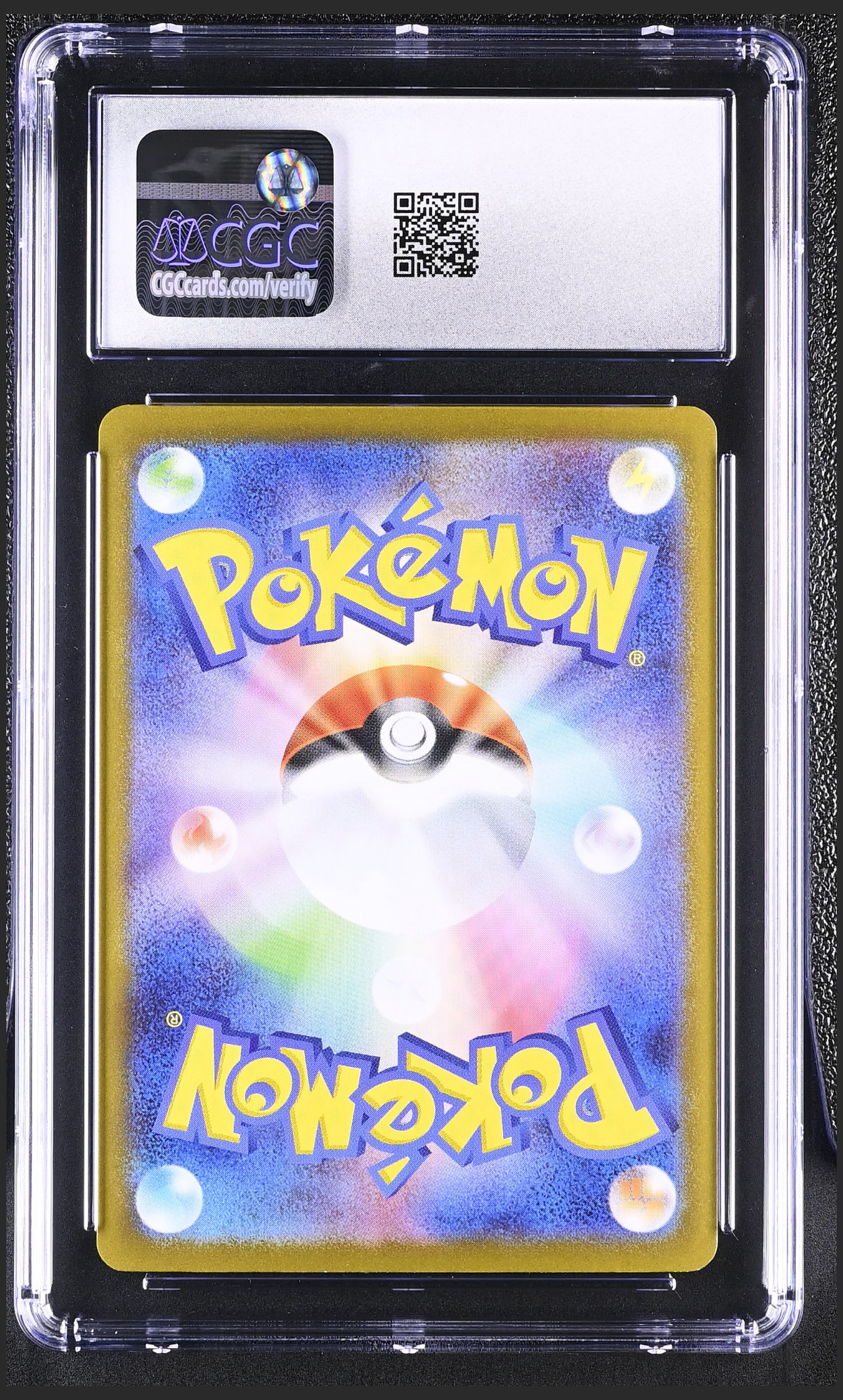 Mega Gardevoir ex 078/063 — slab rear, certification 6161725023