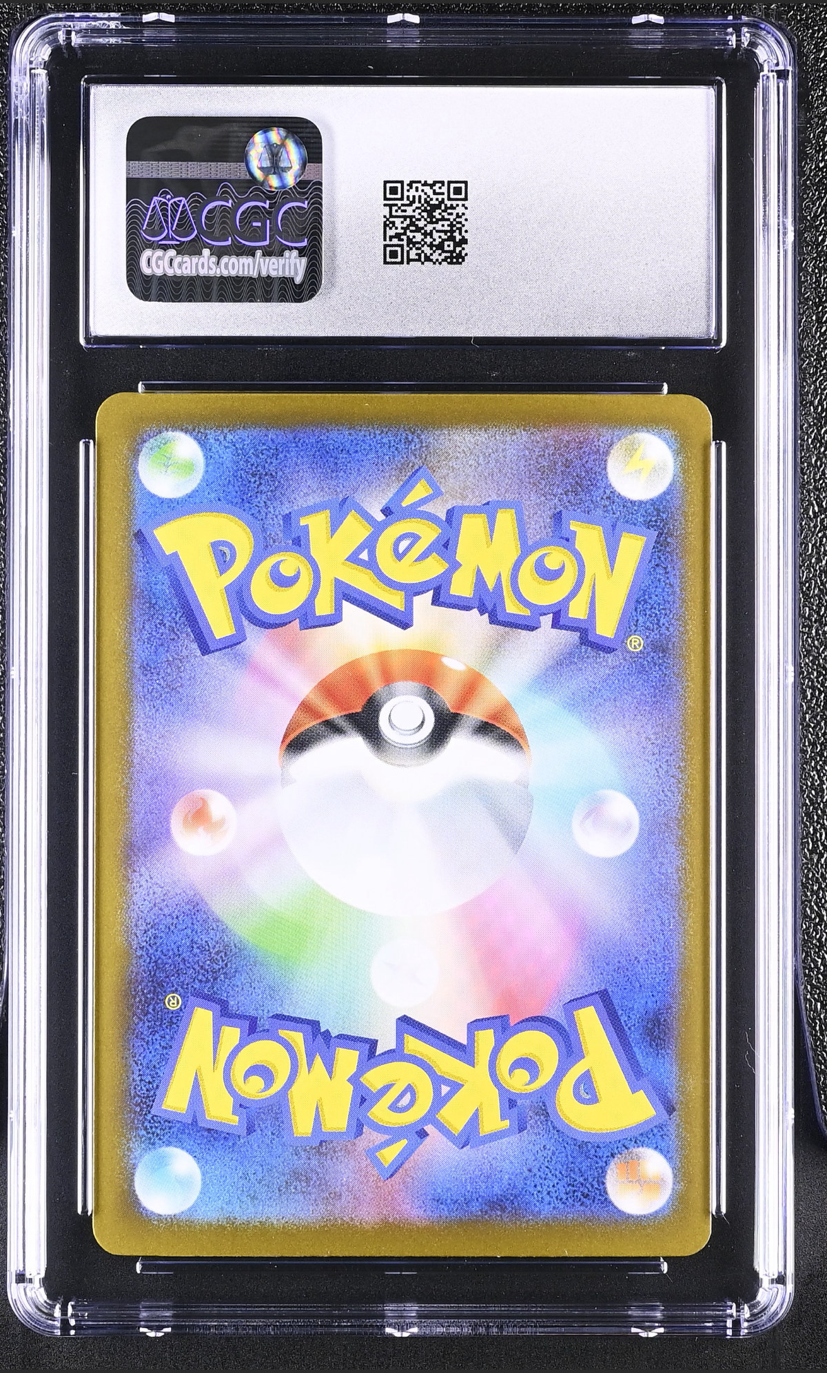 Mega Gardevoir ex 078/063 — slab rear, certification 6161725235