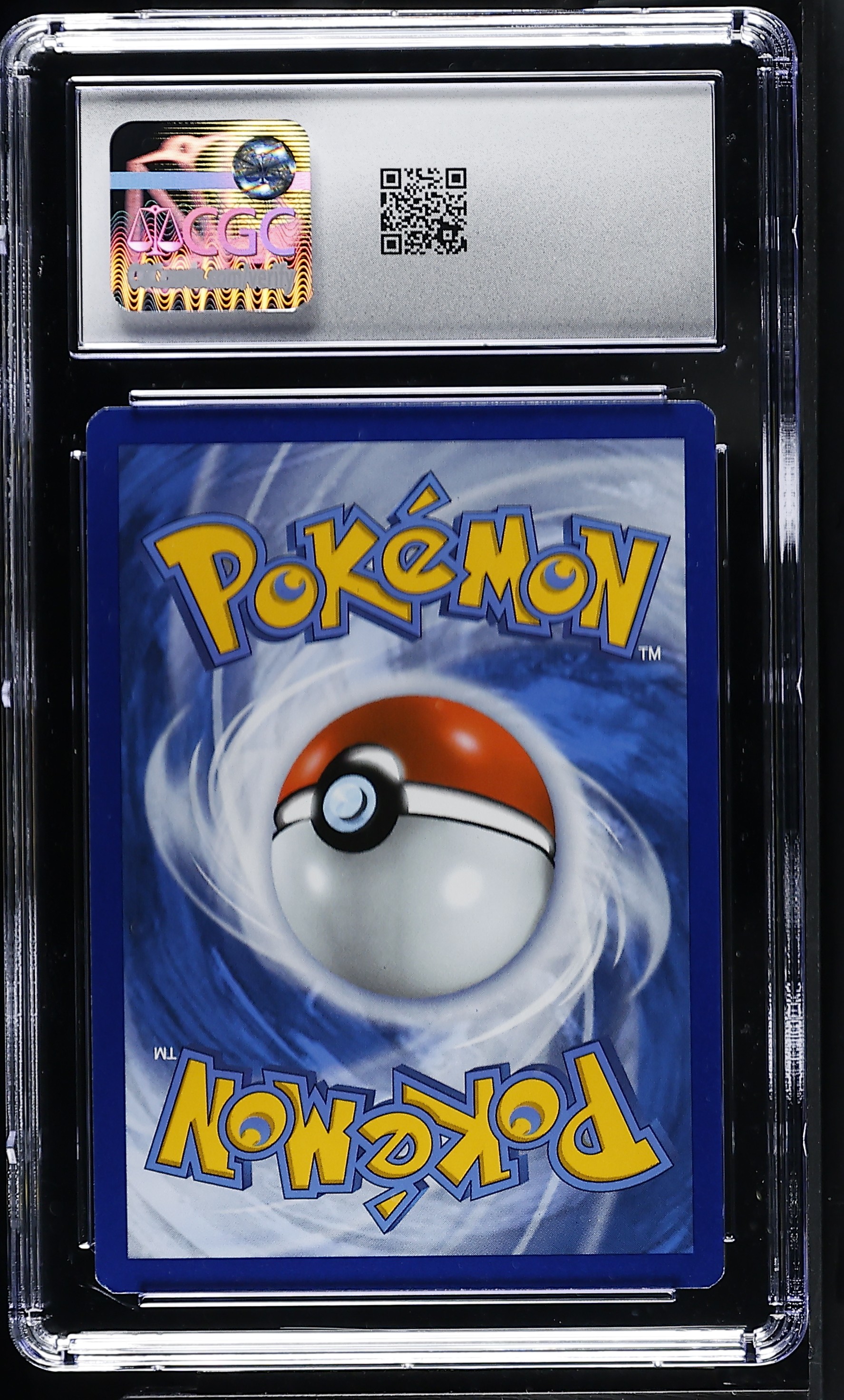 Pikachu 005/025 — slab rear, certification 6161791197