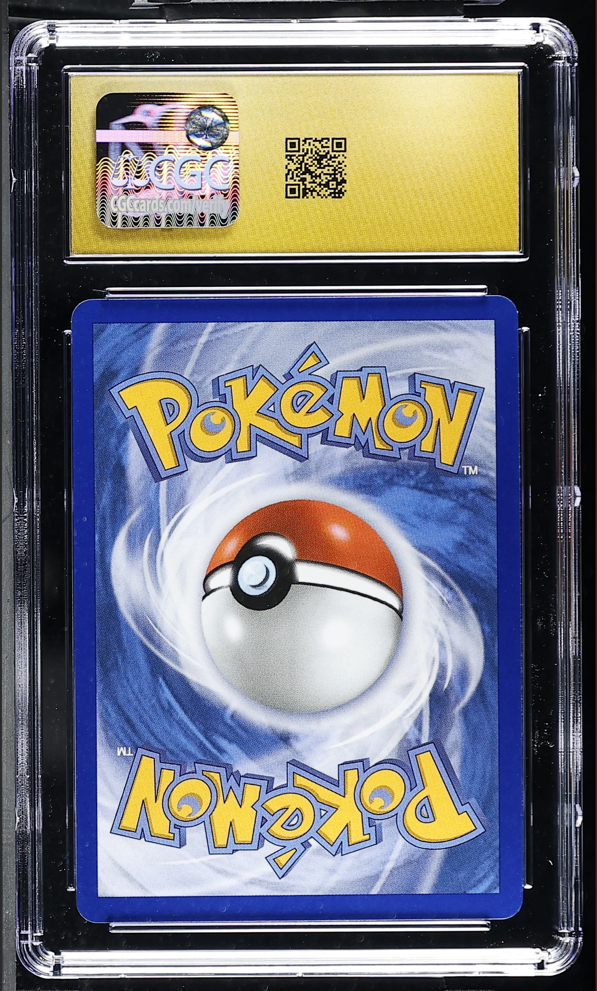 Charmander 038 — slab rear, certification 6161798090