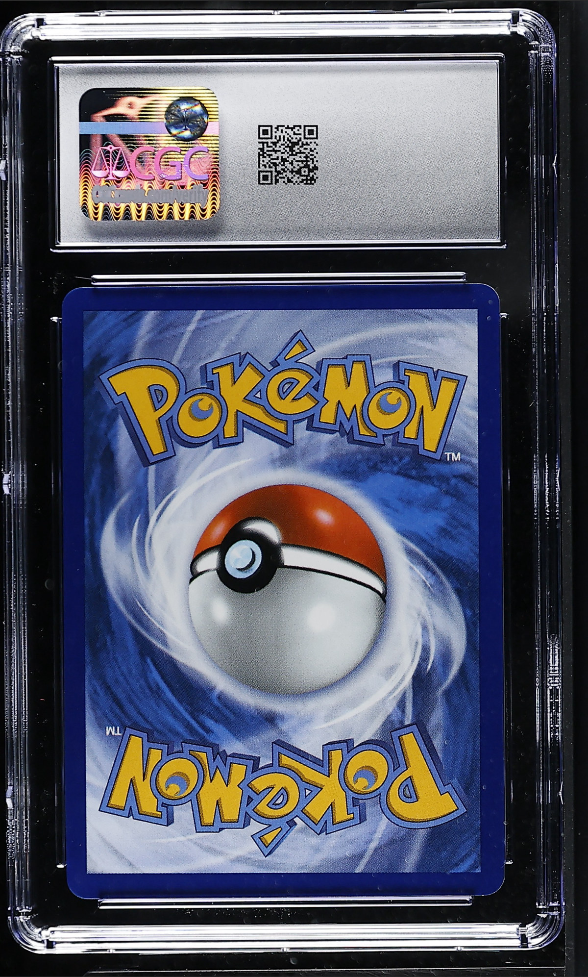 Mega Charizard X ex 023 — slab rear, certification 6161825162
