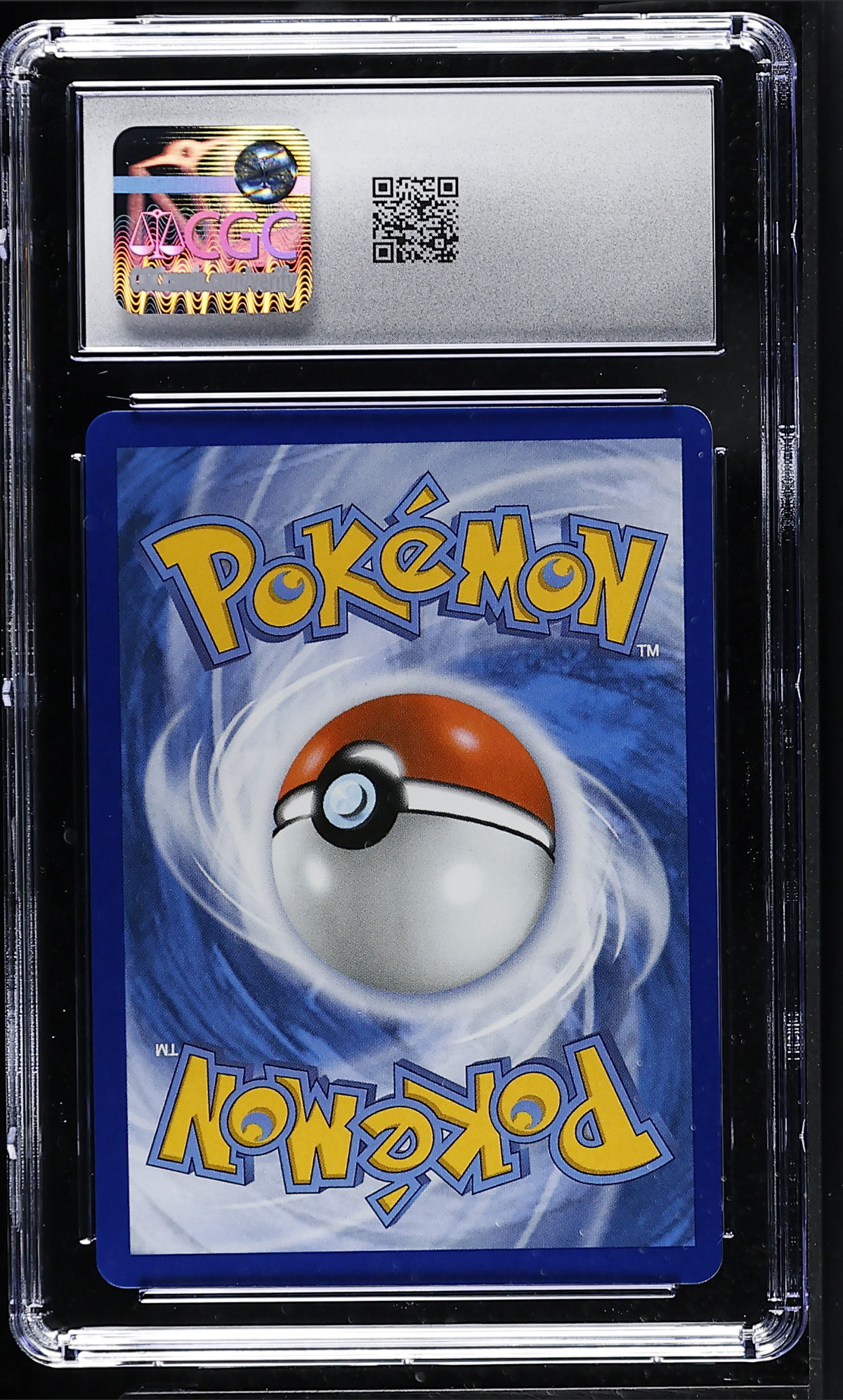 Mega Charizard X ex 023 — slab rear, certification 6161825245